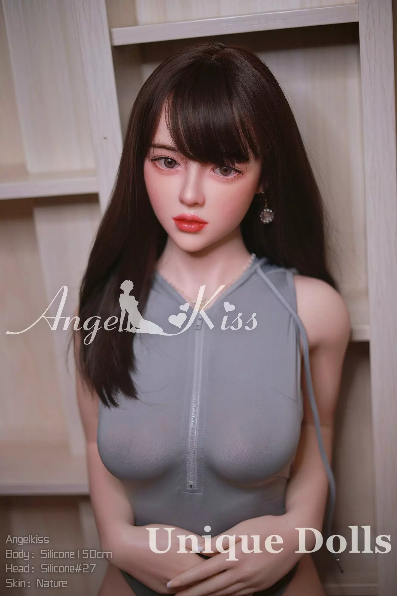 AK19 150cm Silicone Sex Doll with Head#LS27