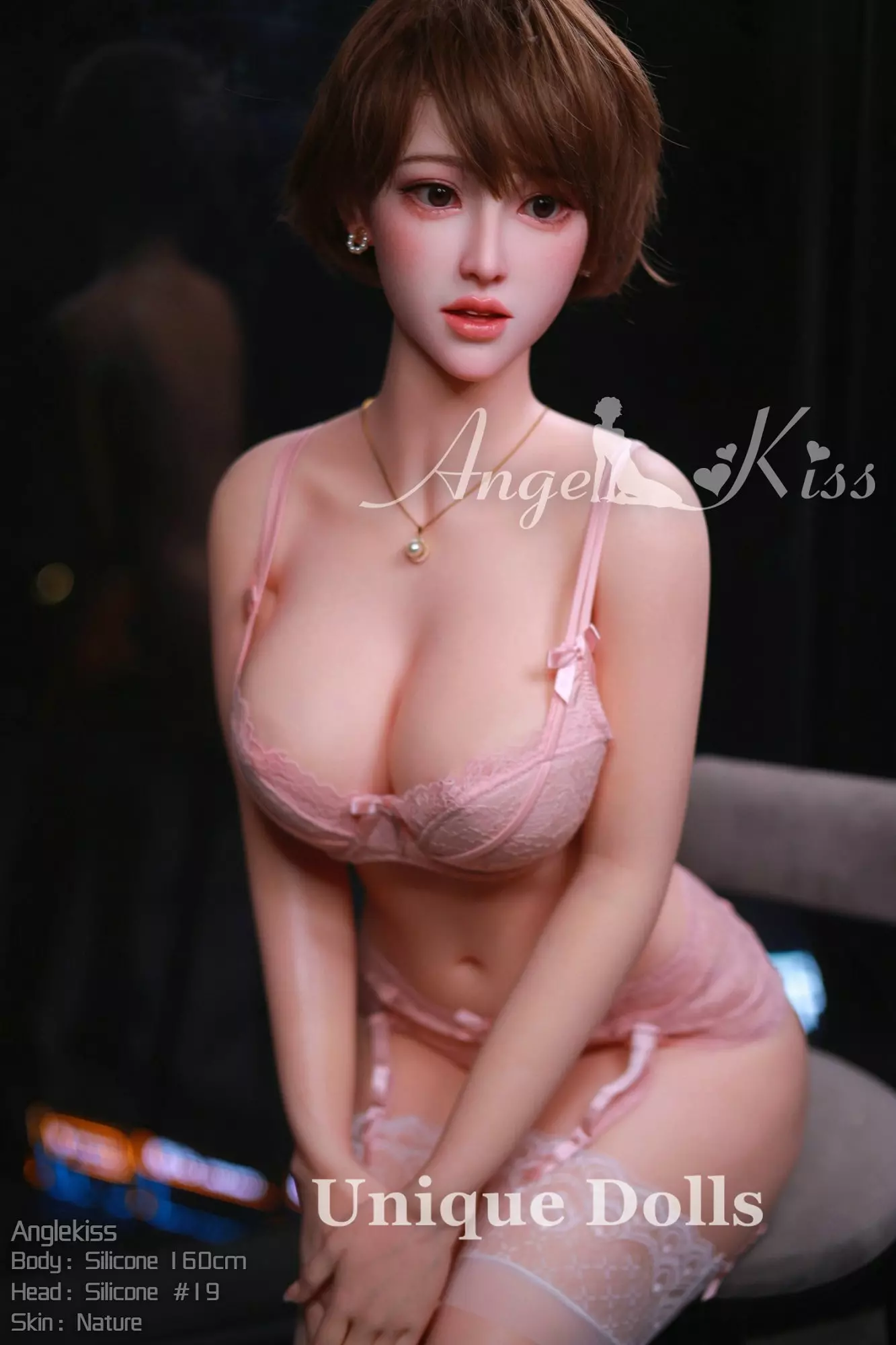 AK 160cm Asian Silicone sex doll with Head#LS19