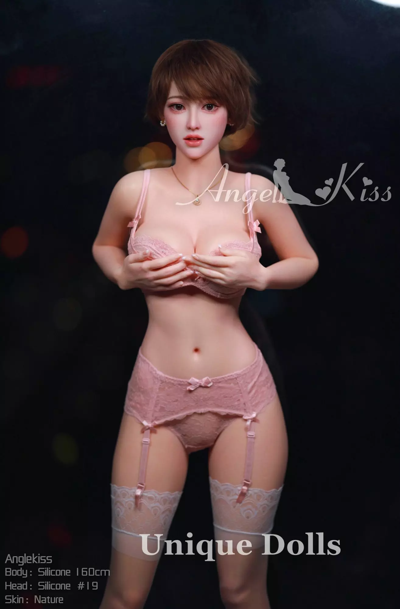 AK 160cm Asian Silicone sex doll with Head#LS19