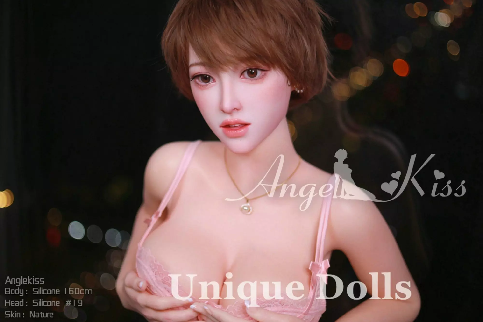 AK 160cm Asian Silicone sex doll with Head#LS19