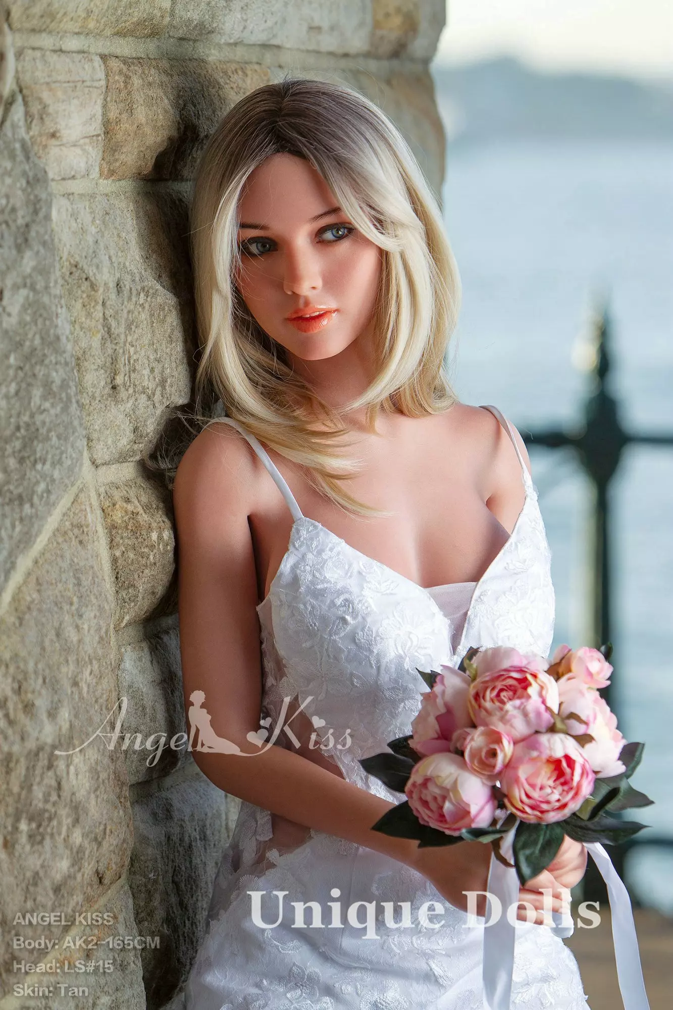 AK 165cm Silicone sex doll with Head#LS15