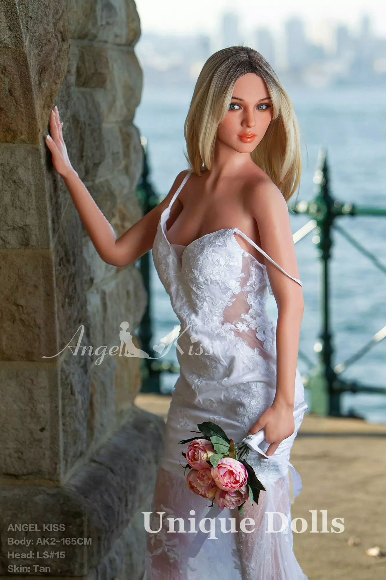 AK 165cm Silicone sex doll with Head#LS15