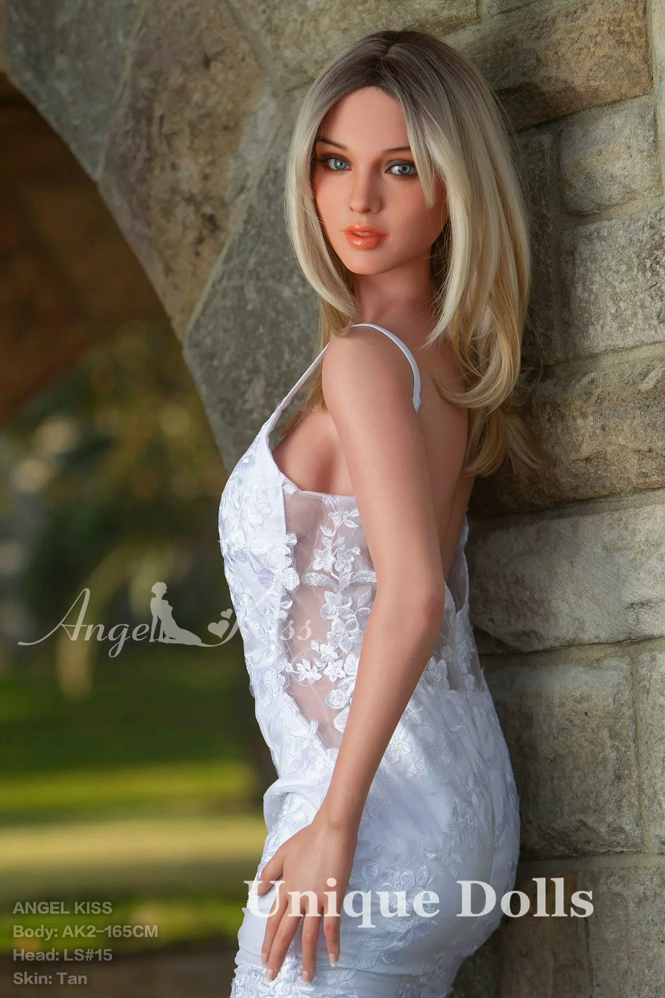 AK 165cm Silicone sex doll with Head#LS15