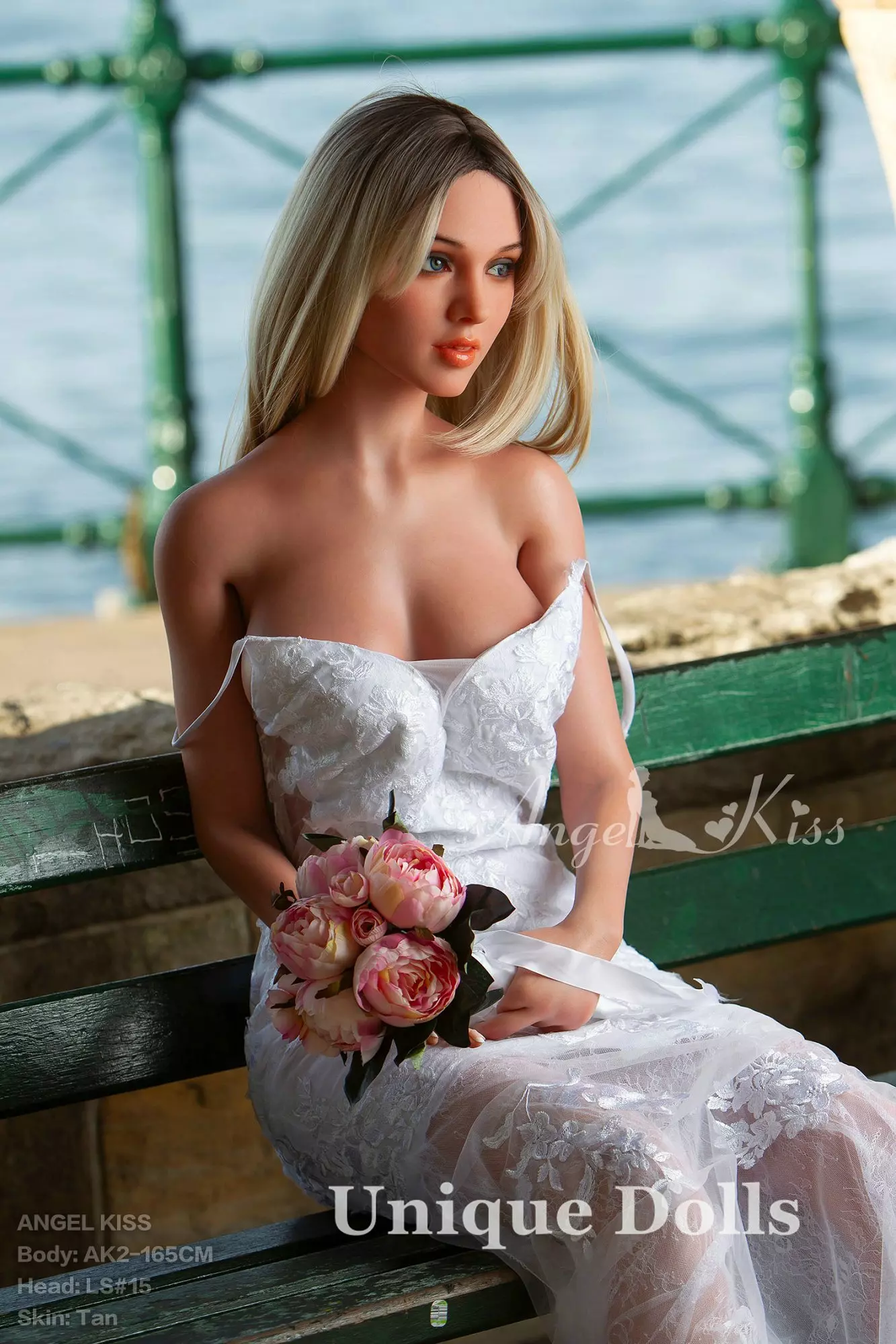 AK 165cm Silicone sex doll with Head#LS15