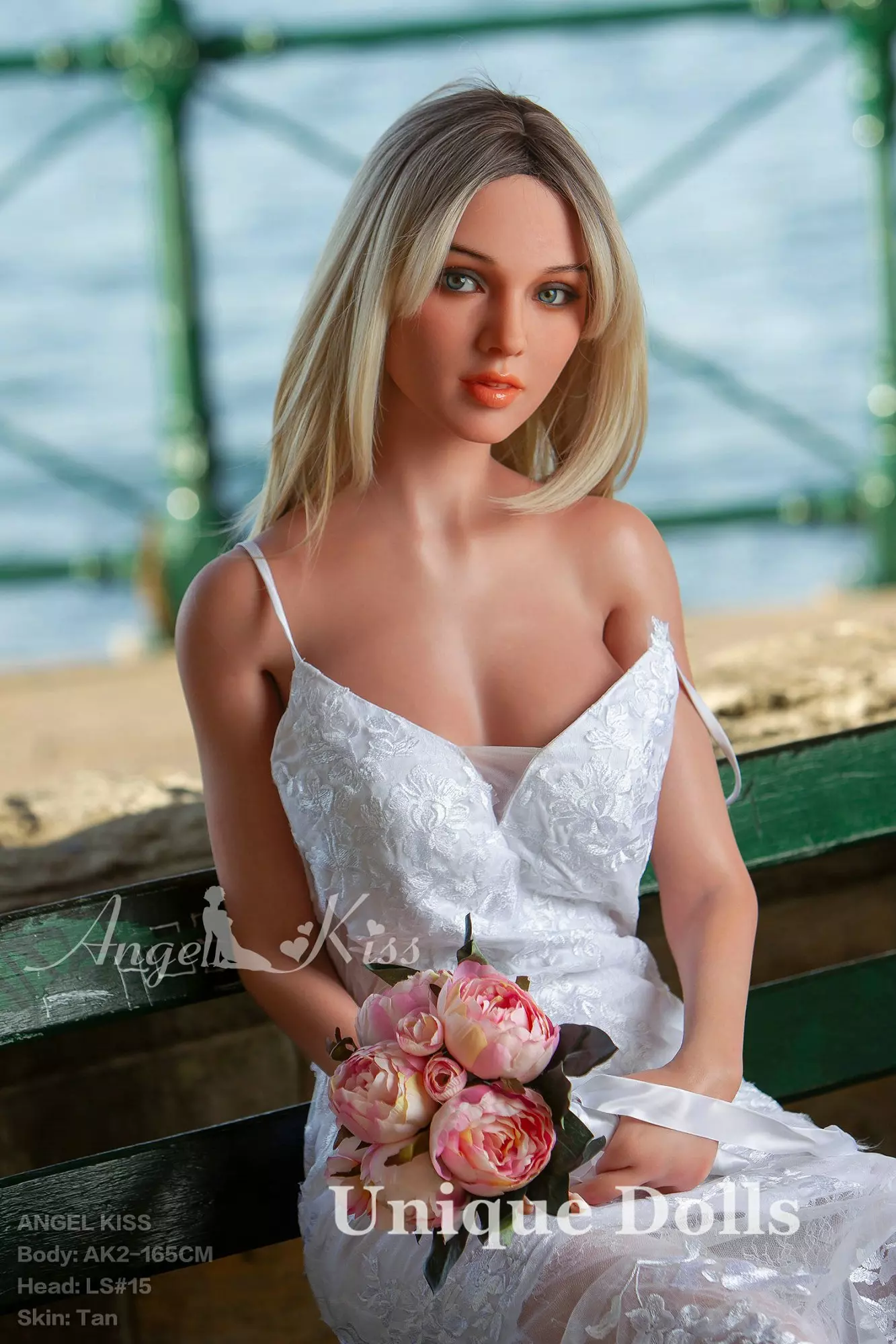 AK 165cm Silicone sex doll with Head#LS15