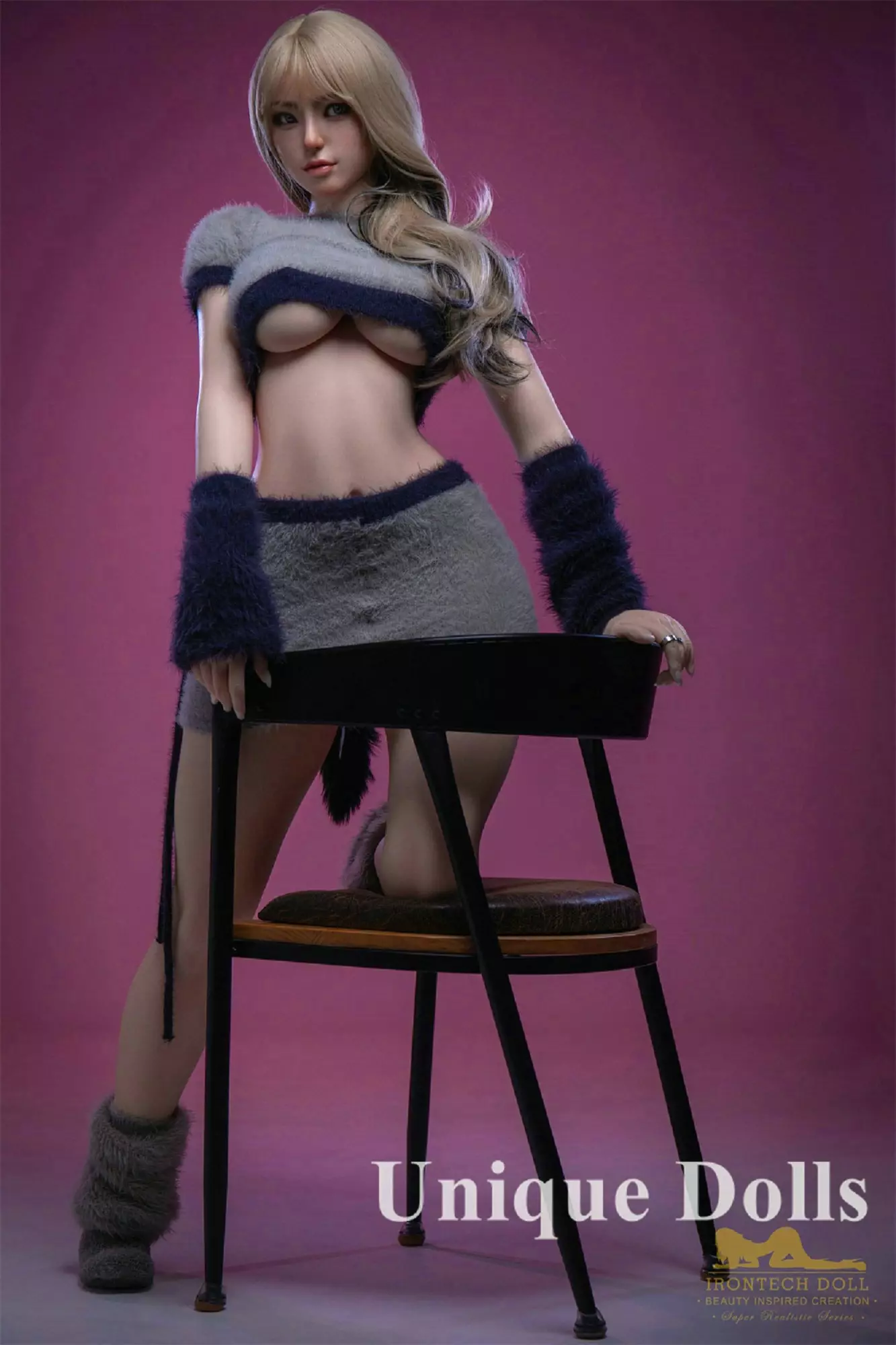 IRONTECH FULL SILICONE SEX DOLL - 164cm #A14 Miku sex doll