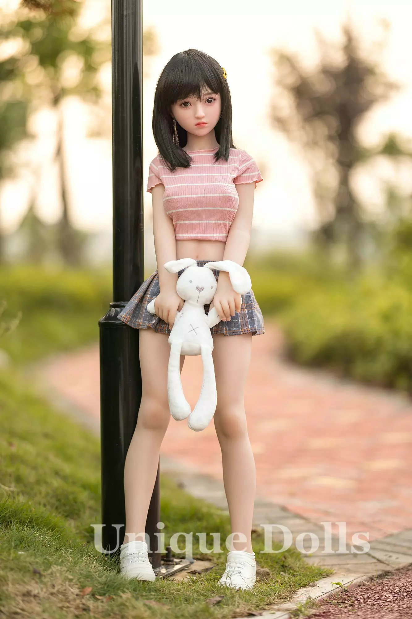 JY DOLL 123cm B cup lovely sex doll Melody (silicone head)