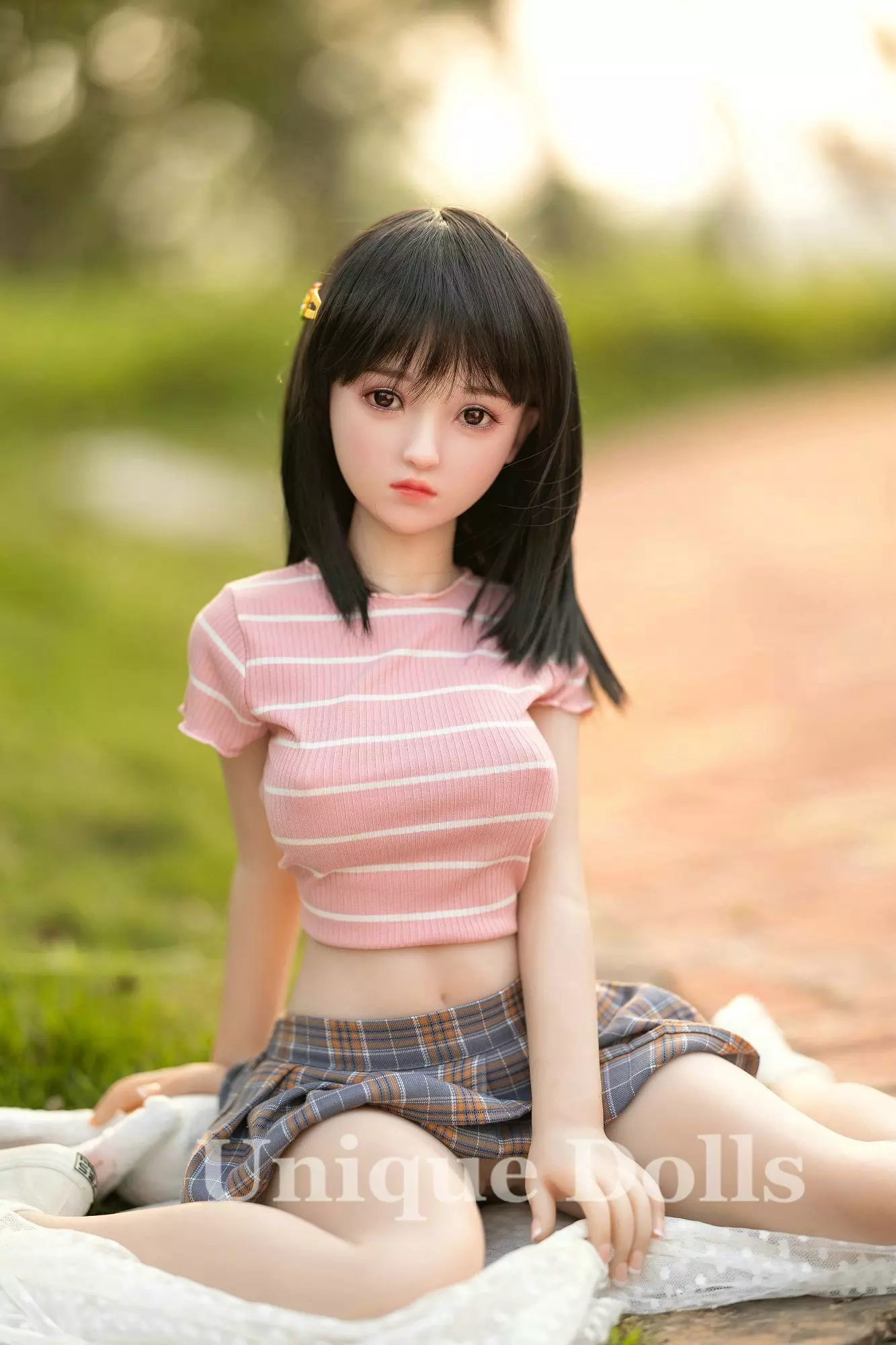 JY DOLL 123cm B cup lovely sex doll Melody (silicone head)