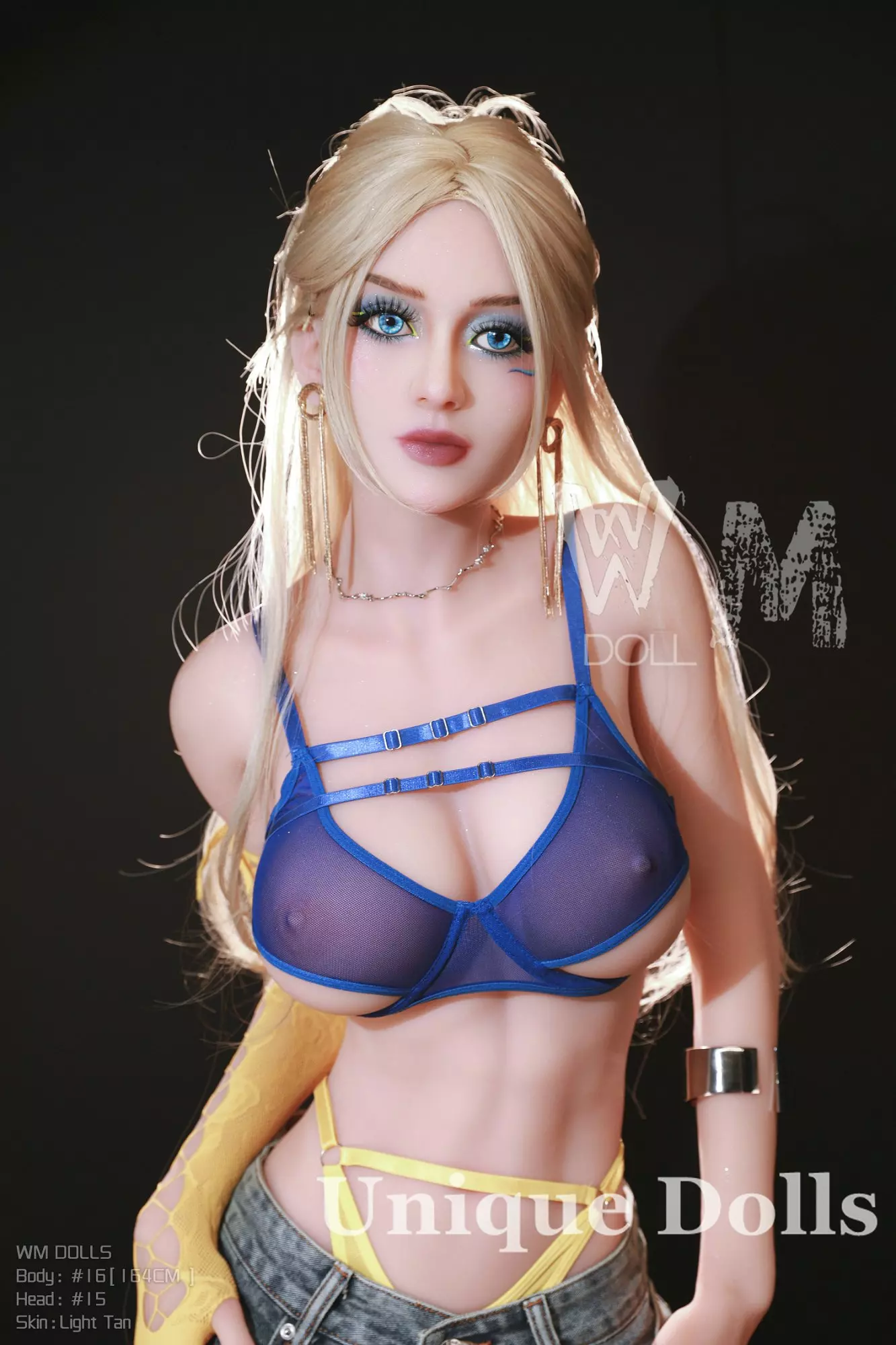 WM Doll 164cm C cup TPE sex doll with #15 head