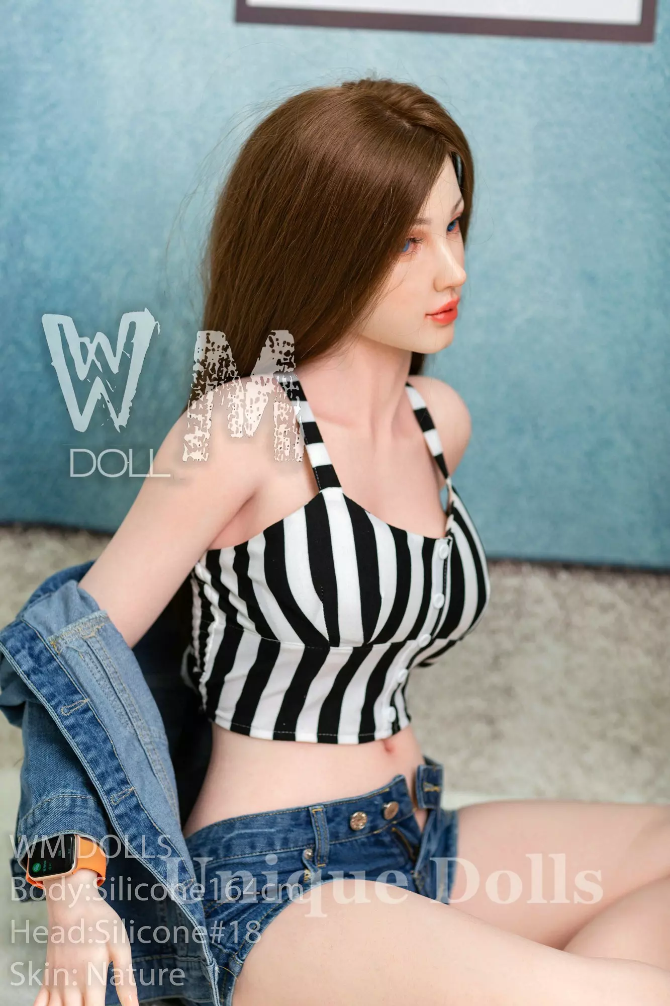 Angelkiss Doll full silicone 164cm doll with S18 Head