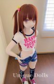 126cm Fabric Anime Cosplay sex Doll