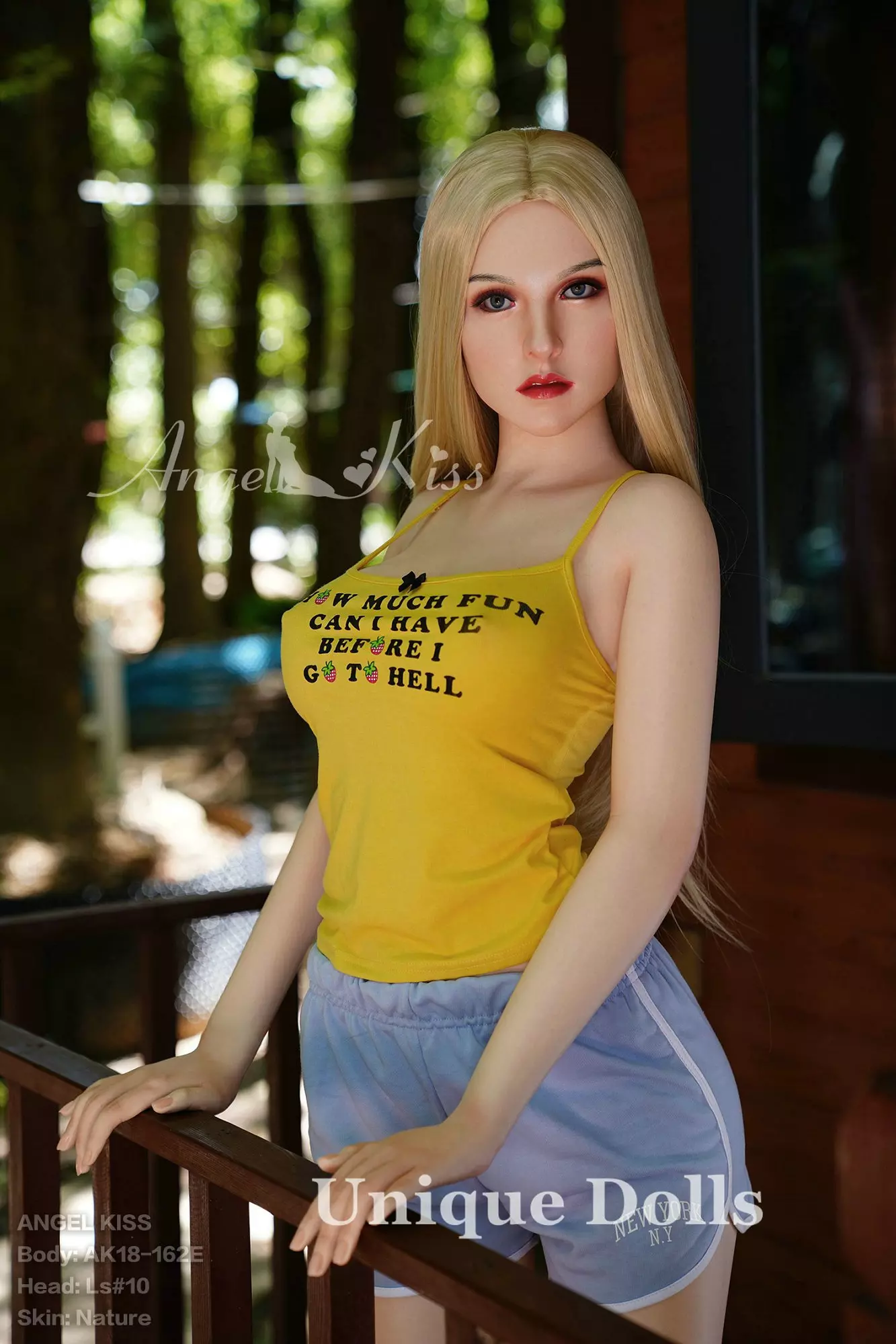 AK 162cm E cup All-In-One Silicone Sex Doll with Head#LS10