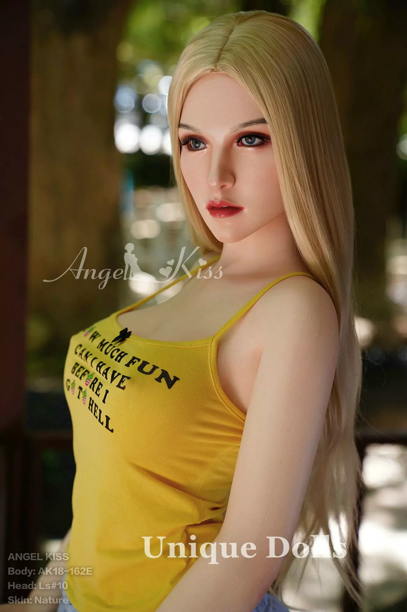 AK 162cm E cup All-In-One Silicone Sex Doll with Head#LS10