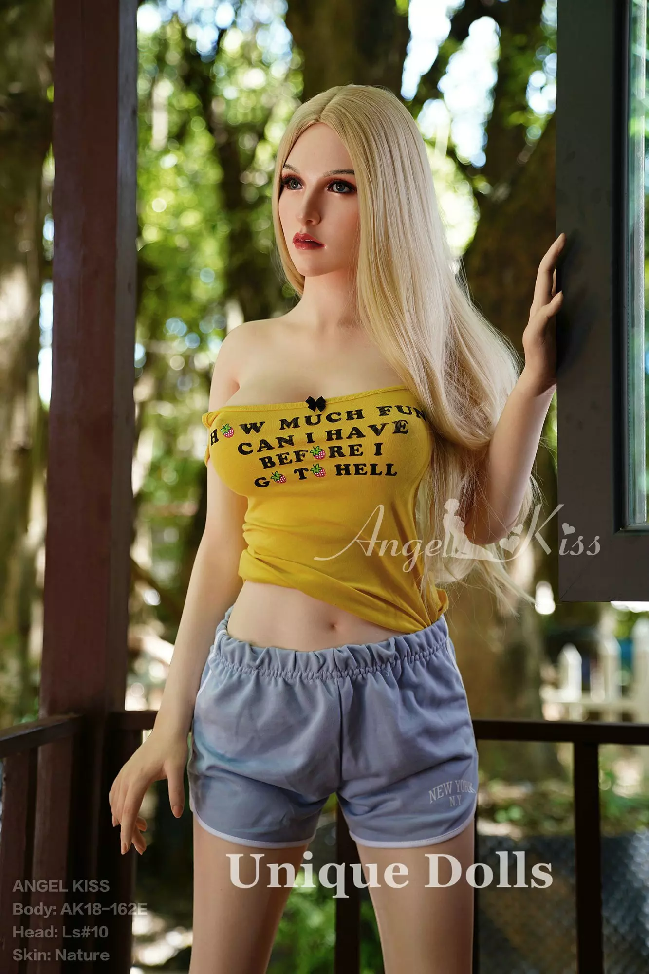 AK 162cm E cup All-In-One Silicone Sex Doll with Head#LS10