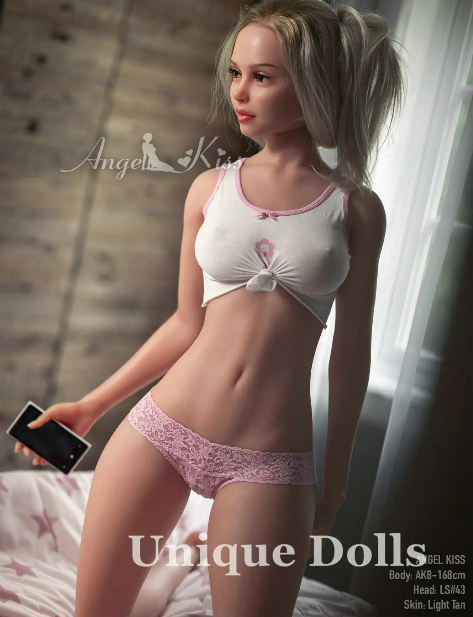 AK 168cm big boobs Silicone sex doll with Head#LS43