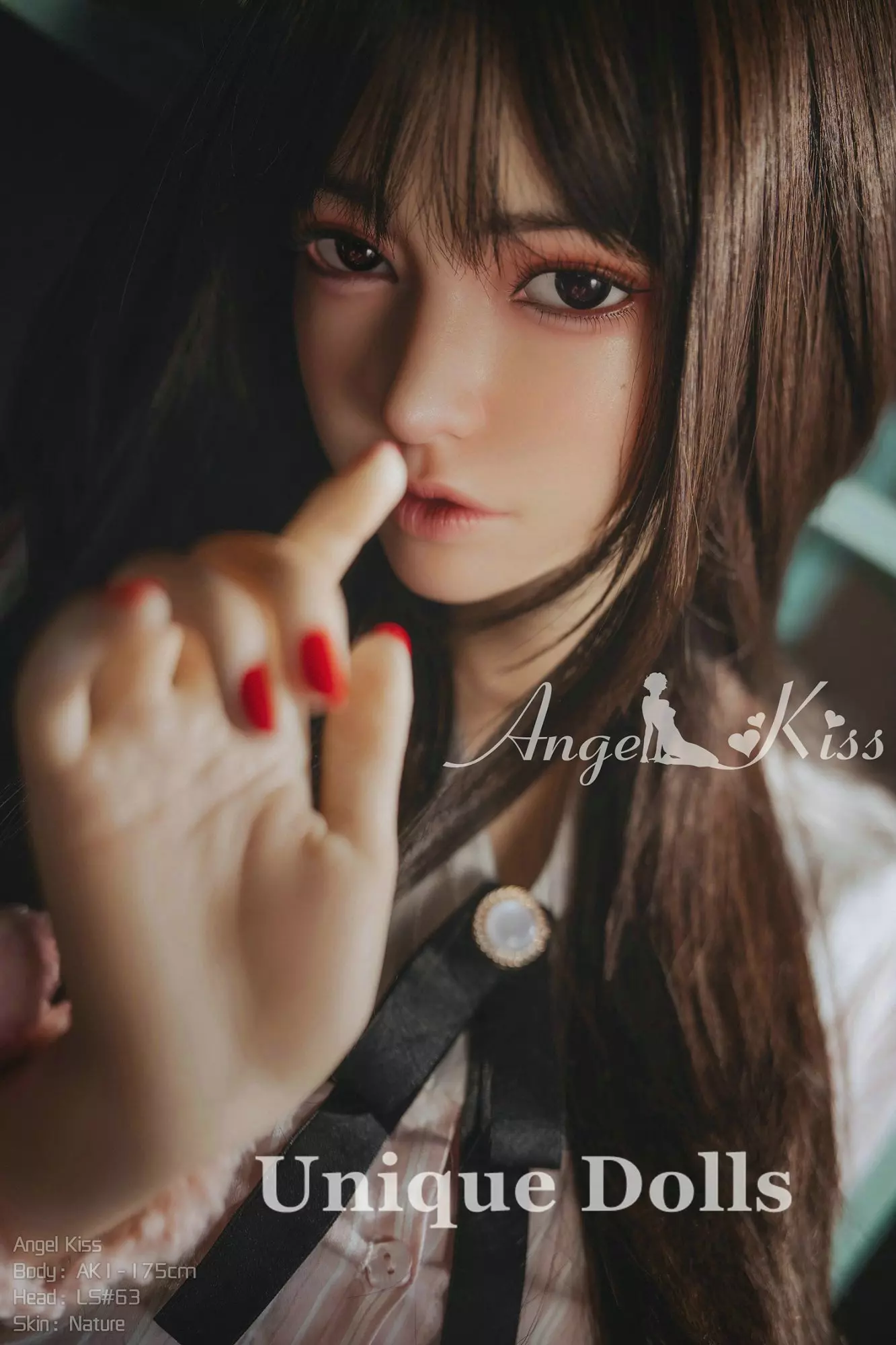 AK ROS Mouth Silicone 175cm love doll with Head#LS63