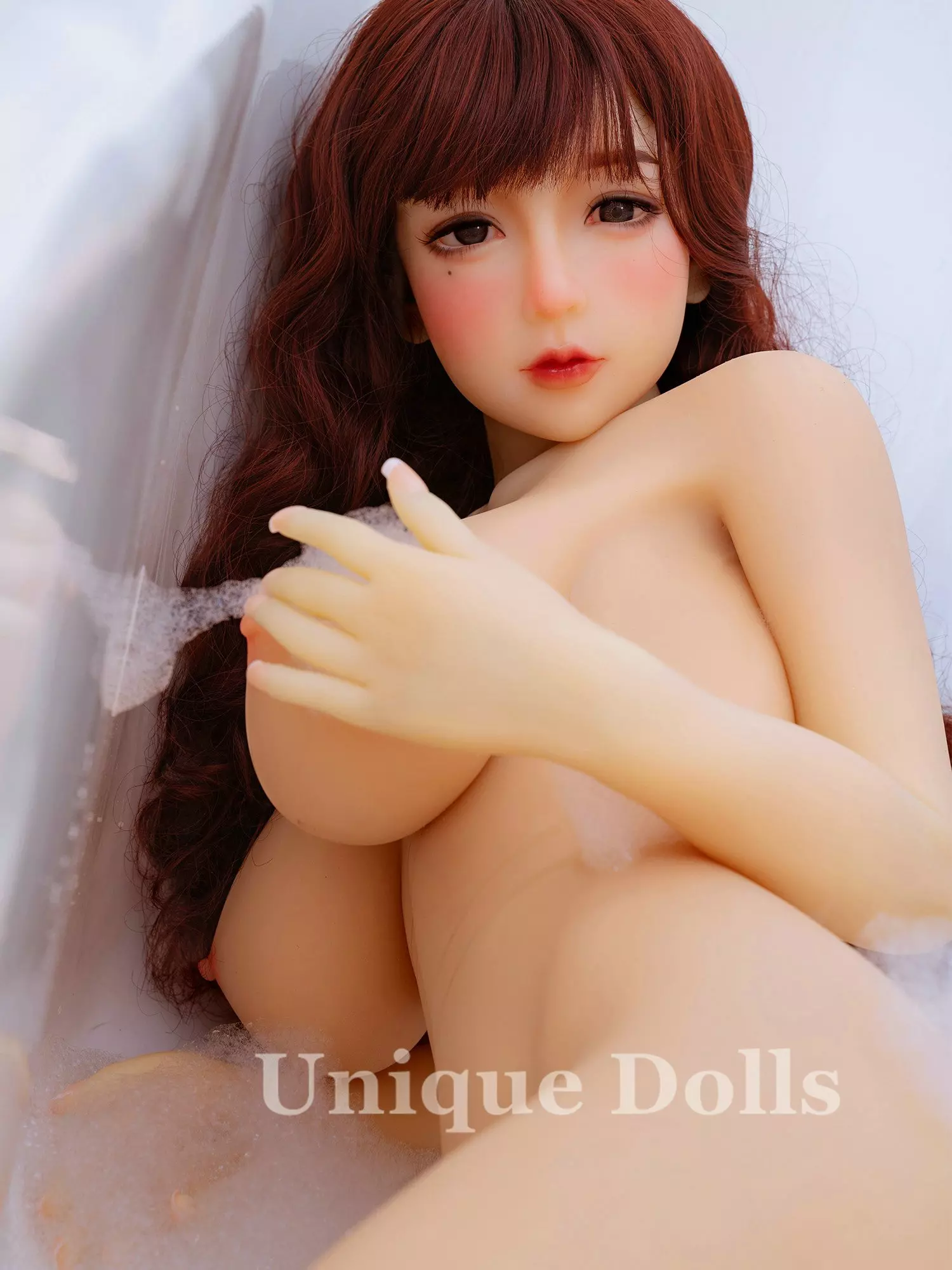 AXB-140cm big breasts doll with A88 head