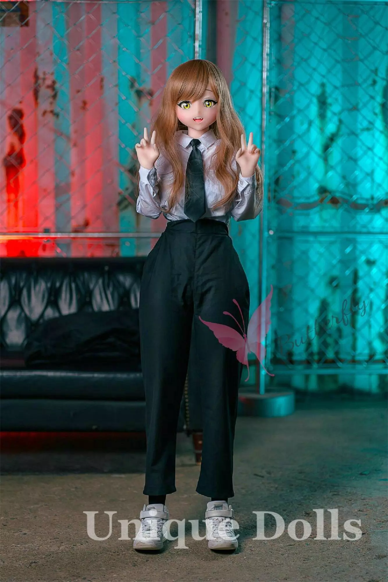 Butterfly Doll 140cm Lovely Anime sex doll with head##Mizuko
