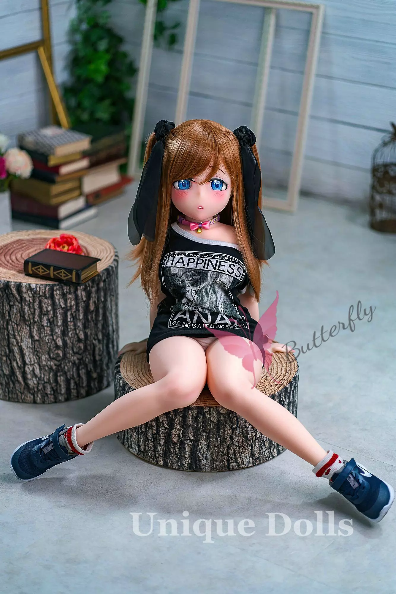 Butterfly Doll 100cm Anime TPE sex doll with Hanna head#3