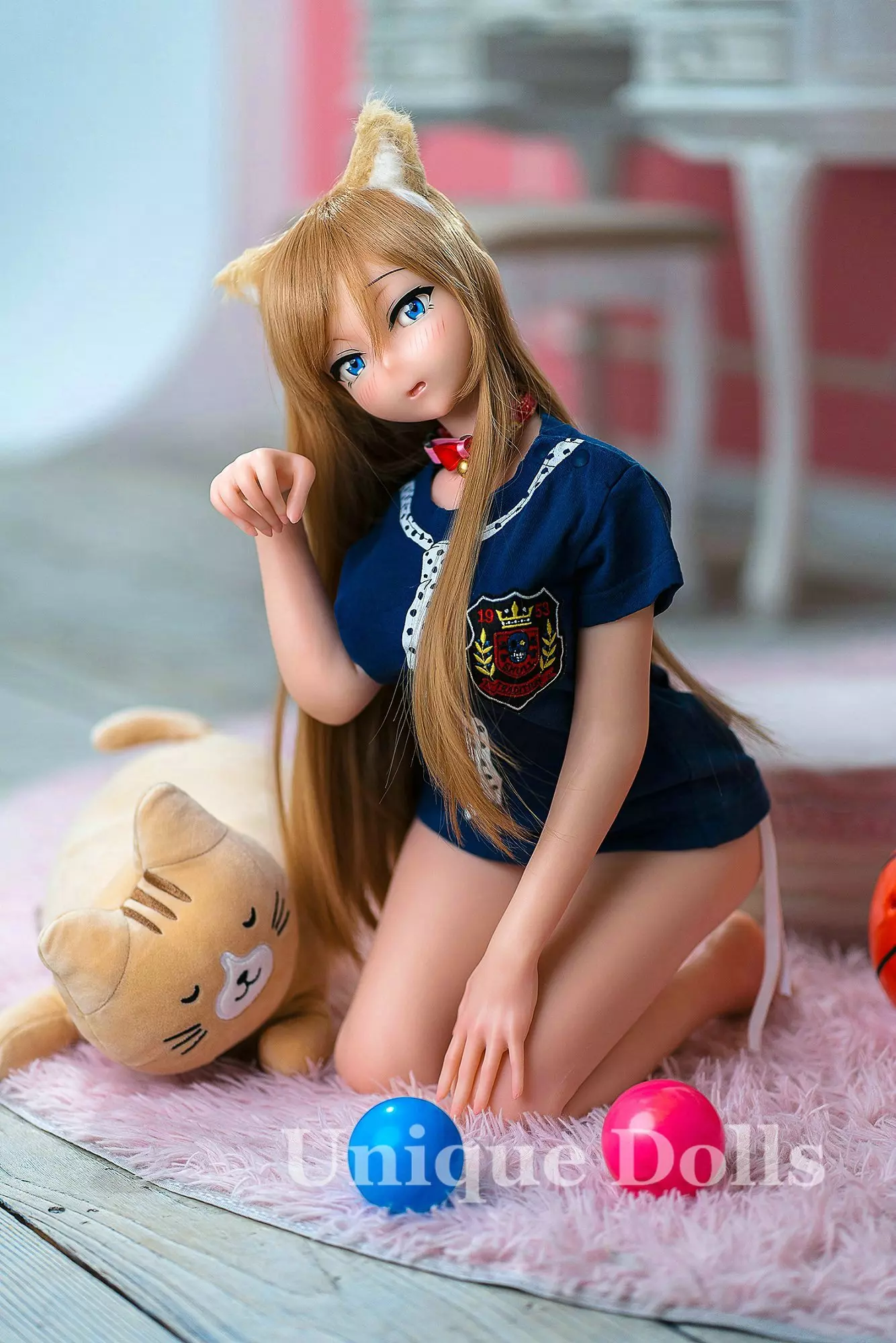 95cm silicone anime sex doll with Medium breasts #3