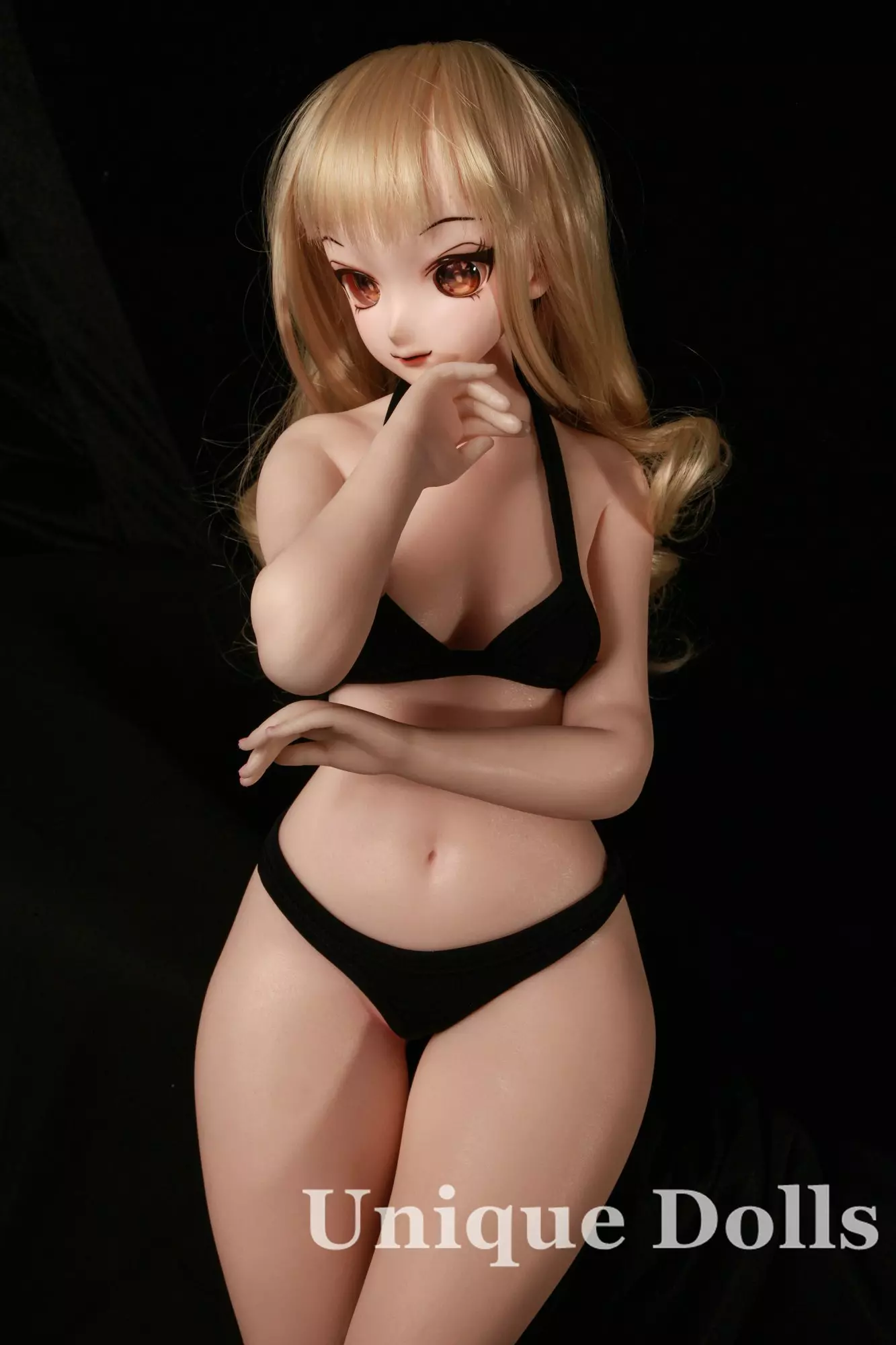 CLM Doll Mini Sex Doll 60cm Lily with small tits(Vinyl head)