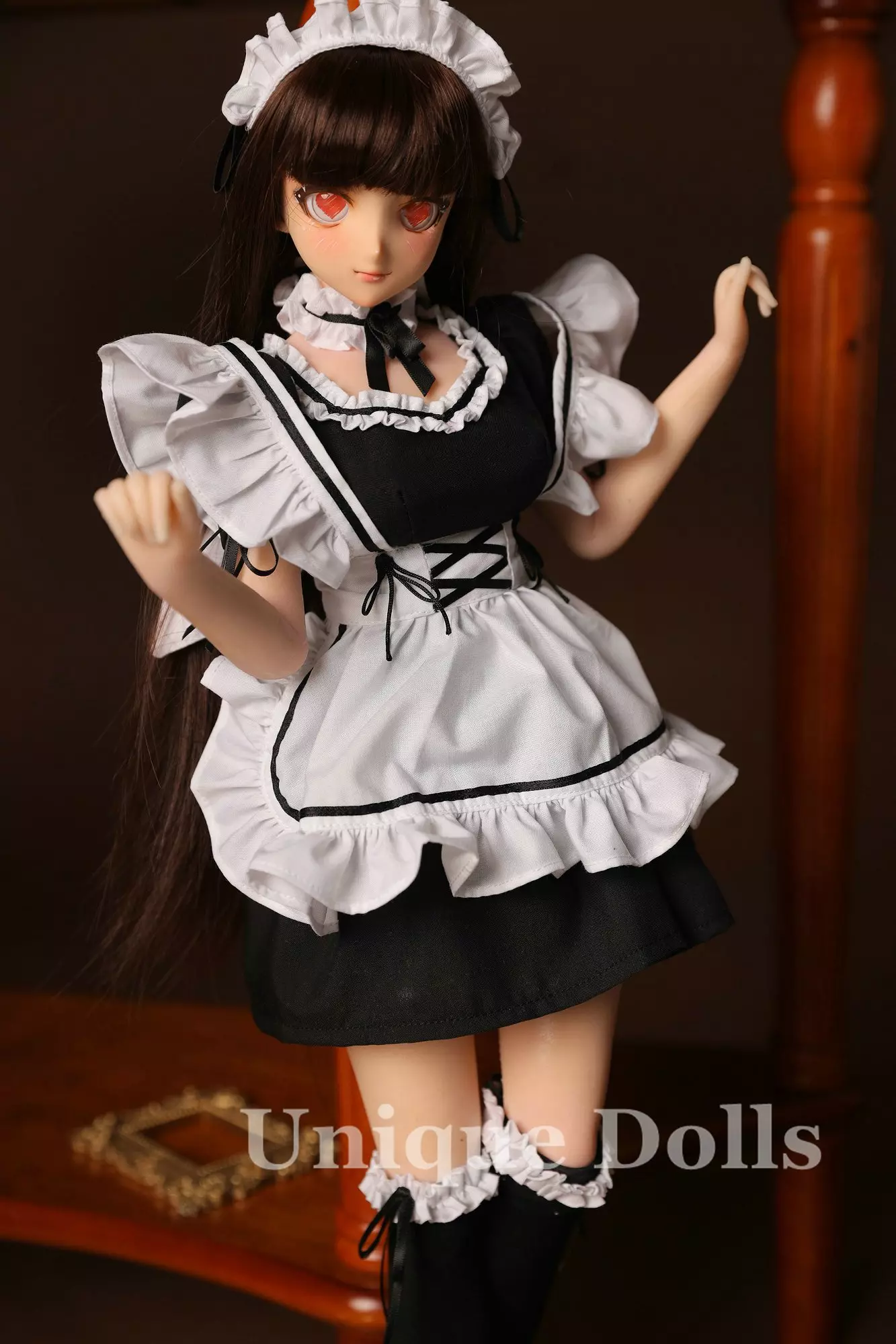 CLM Doll Mini silicone Sex Doll 60cm Housemaid (vinyl head)