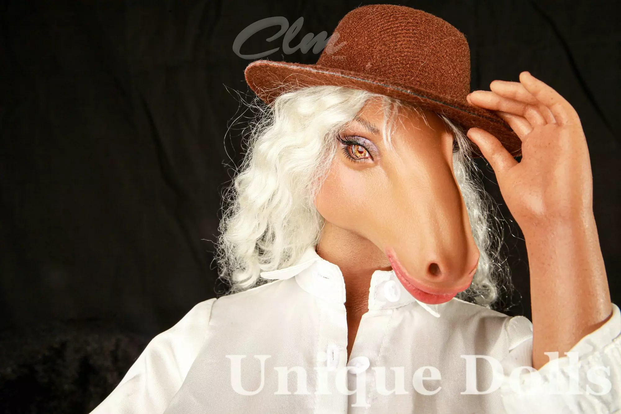 CLM Doll silicone horse mini sex doll Si60 H Maureen