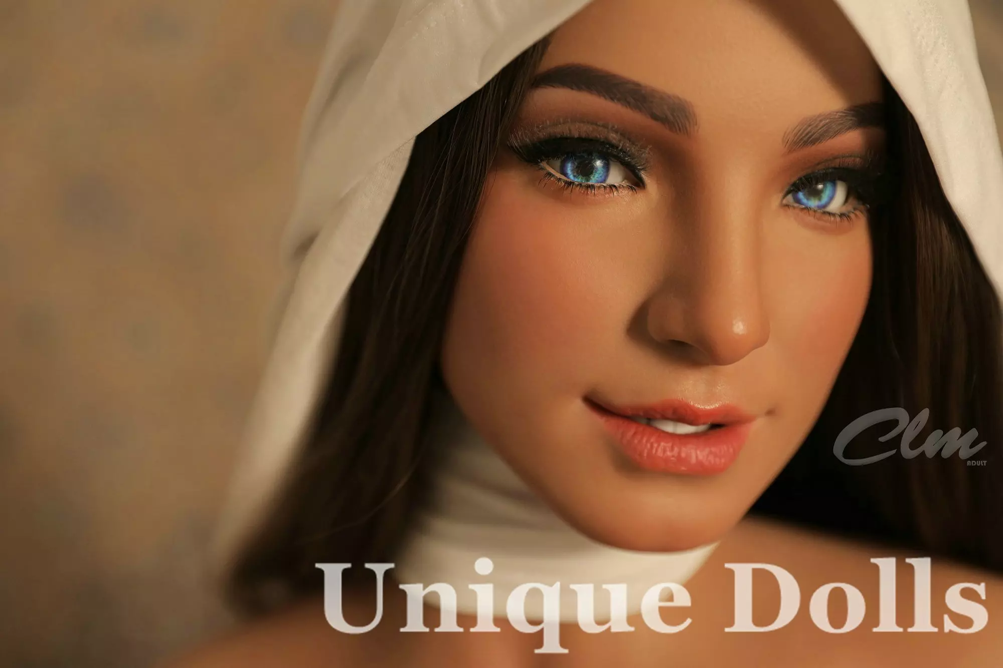 CLM Doll SiE 159cm Ultra realistic silicone sex doll Mouna