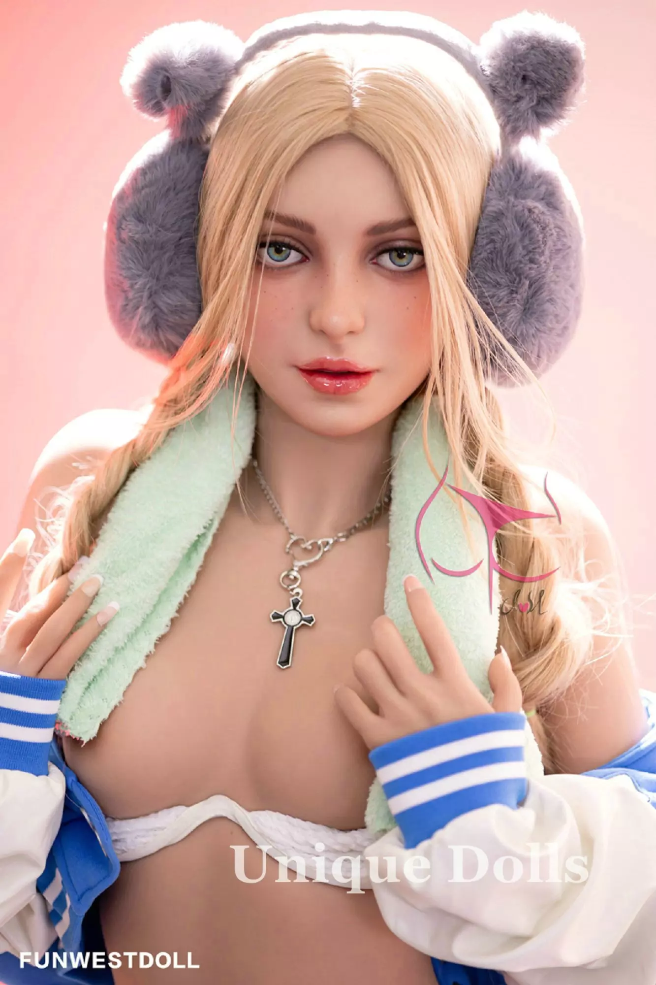 FUNWEST Doll 159cm(5ft2) A cup TPE sex doll Eudora