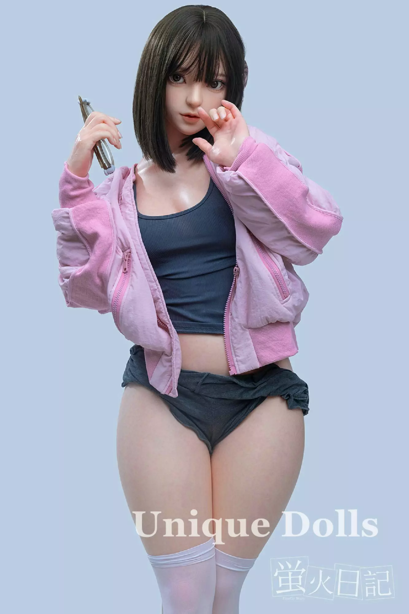 151cm (4ft11) Silicone Sex Doll Nanako with Movable Jaw for free