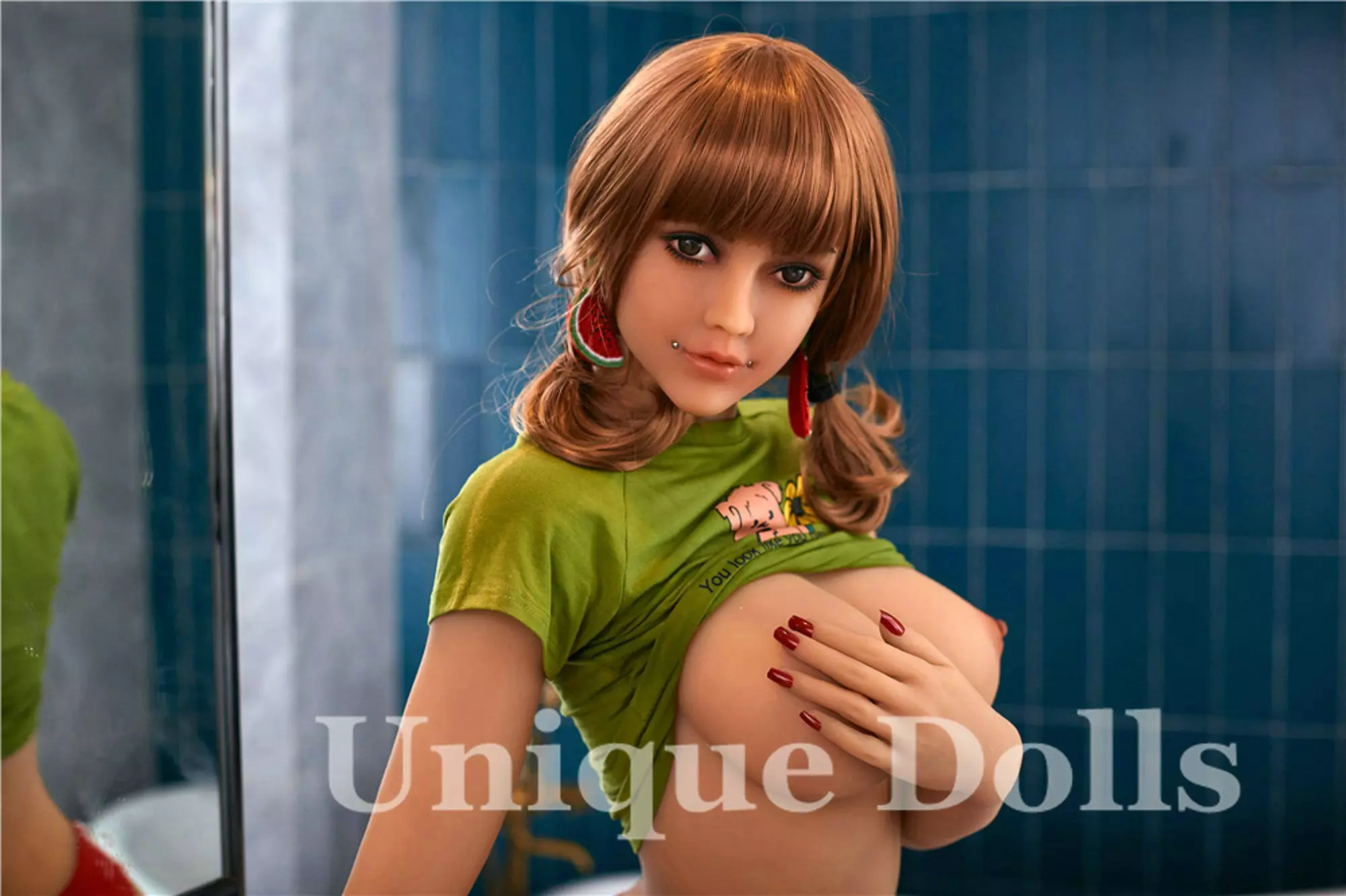 IRONTECH DOLL 159cm sex toy Camille real pussy