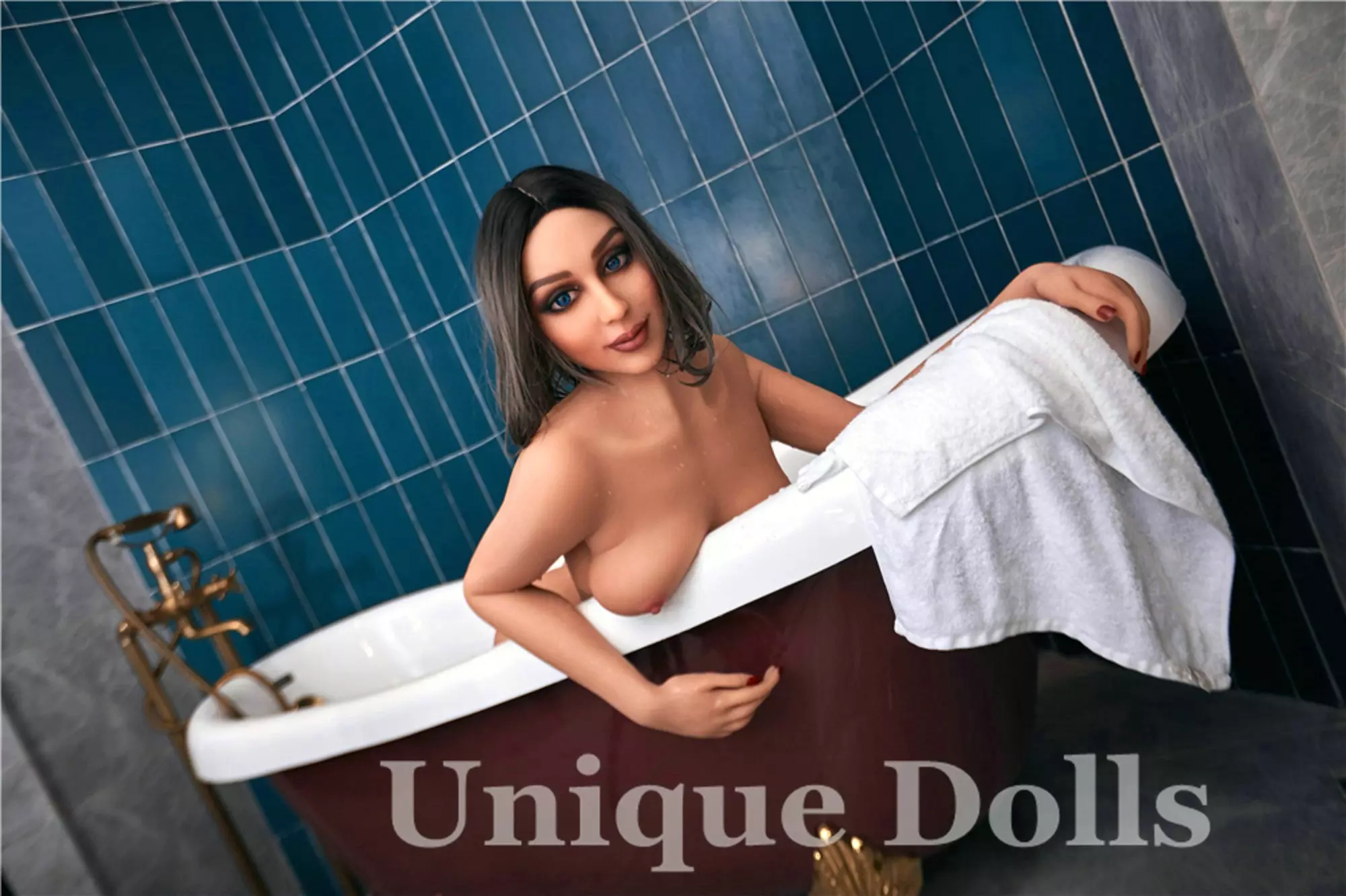 IRONTECH DOLL 168cm real adult sexy doll Christel B cup boobs