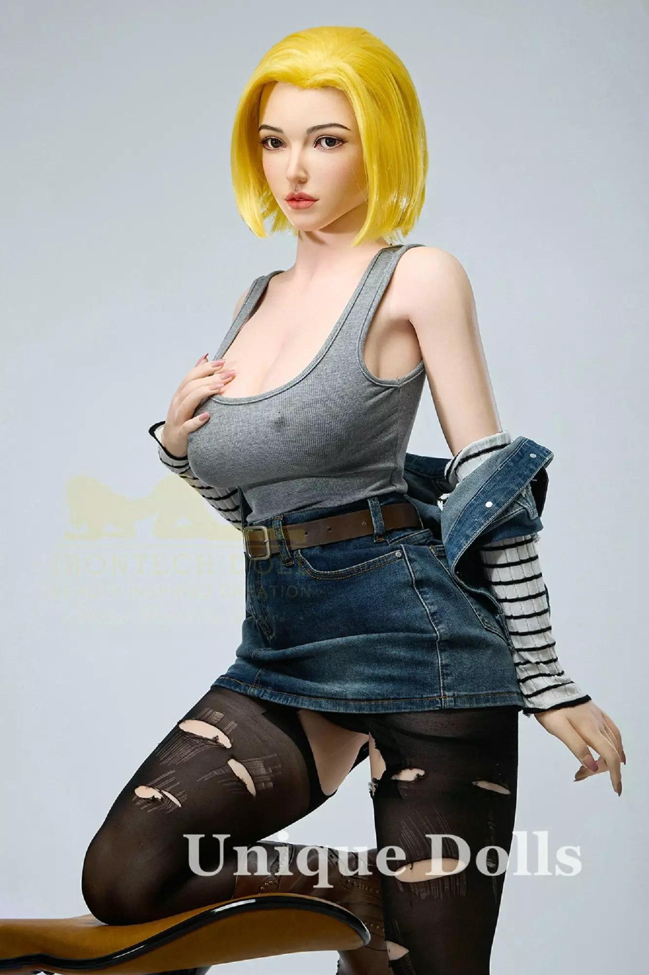 IRONTECH FULL SILICONE SEX DOLL - 159cm with S41 head