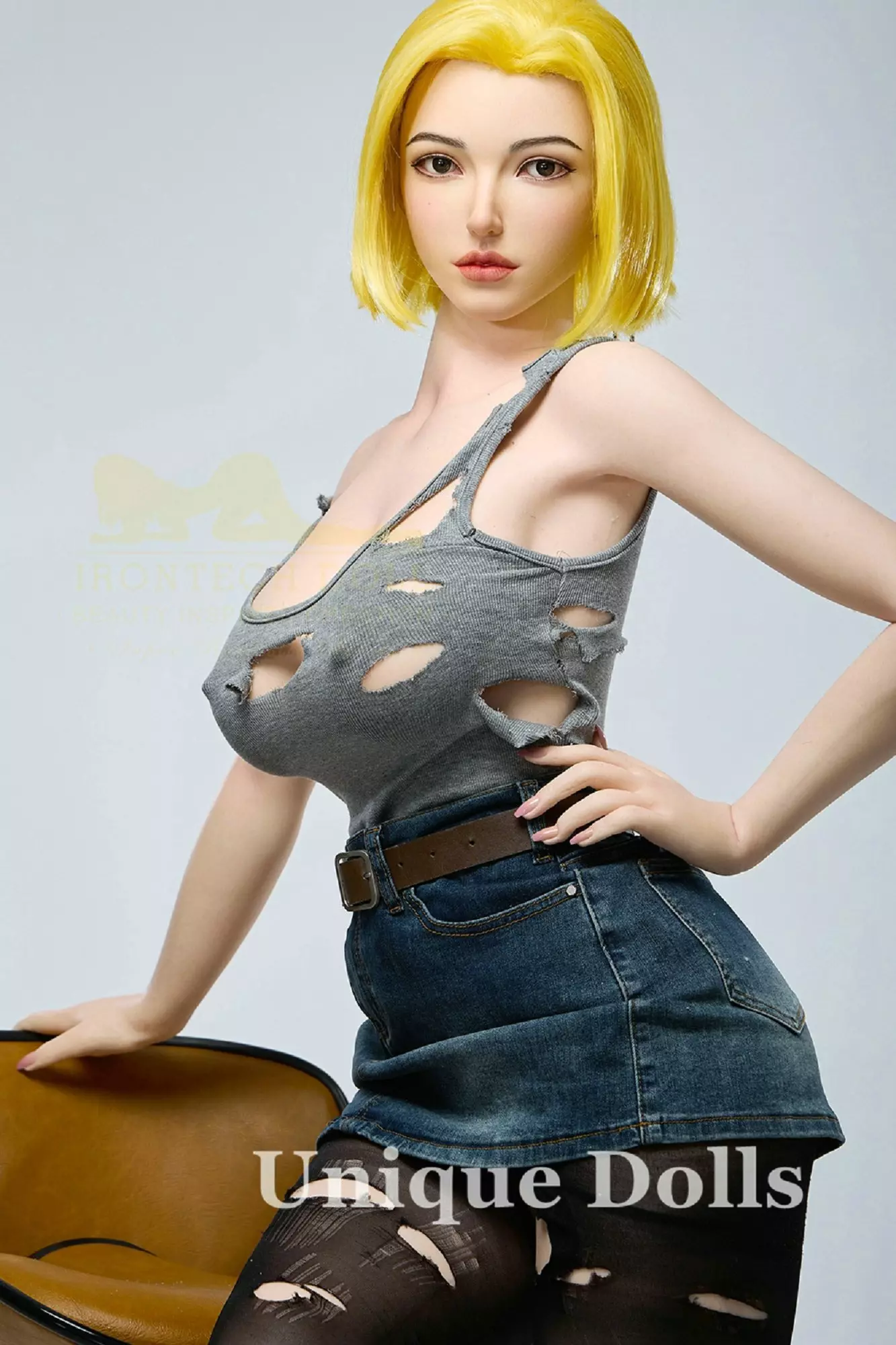 IRONTECH FULL SILICONE SEX DOLL - 159cm with S41 head