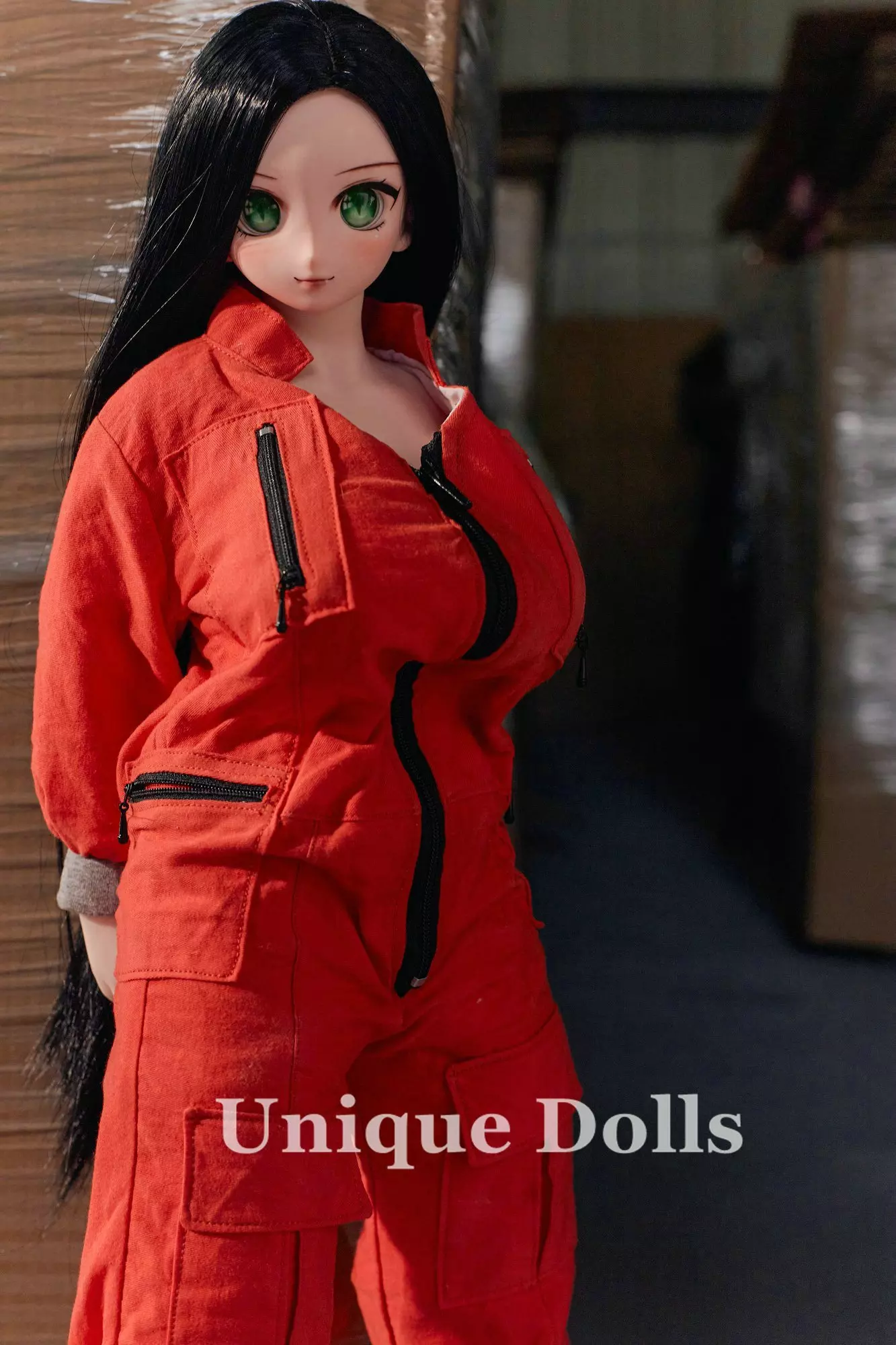 CLM Doll Sexy Mini silicone Sex Doll J60cm P Rina(vinyl head)