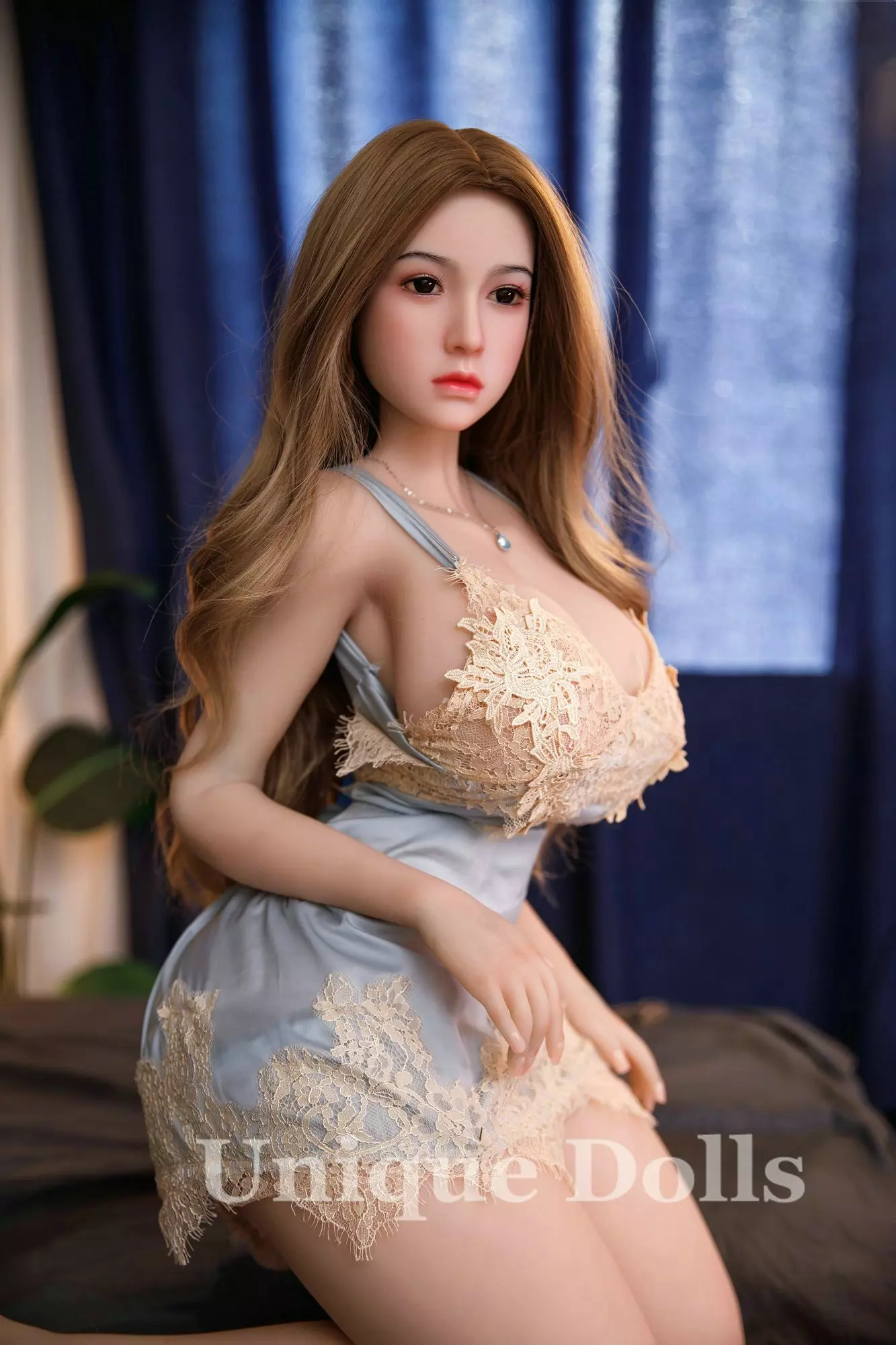 JY DOLL 125cm G cup love doll with Xiaoqian silicone head