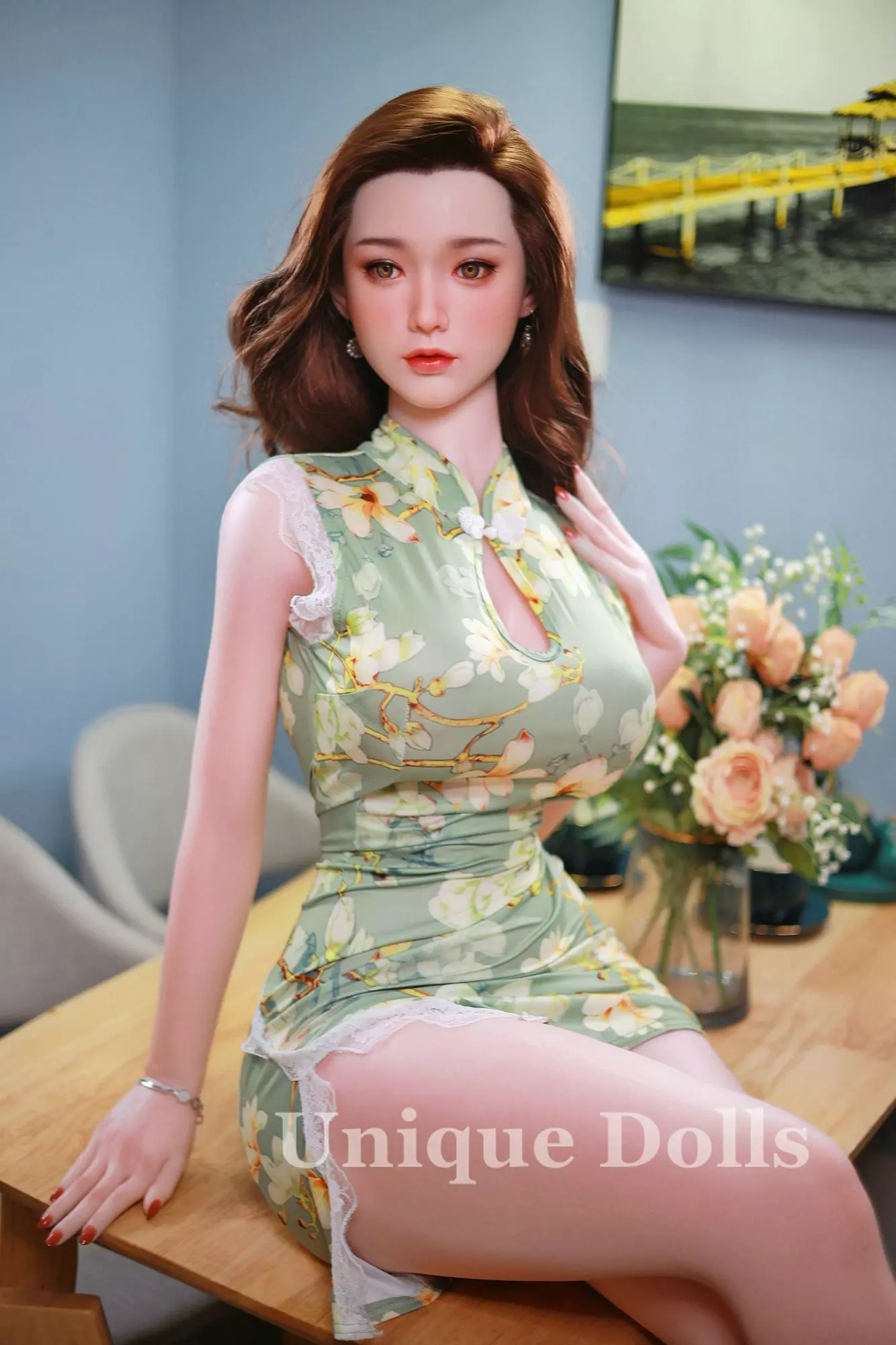 JY Doll 157cm big breasts full silicone doll Ann