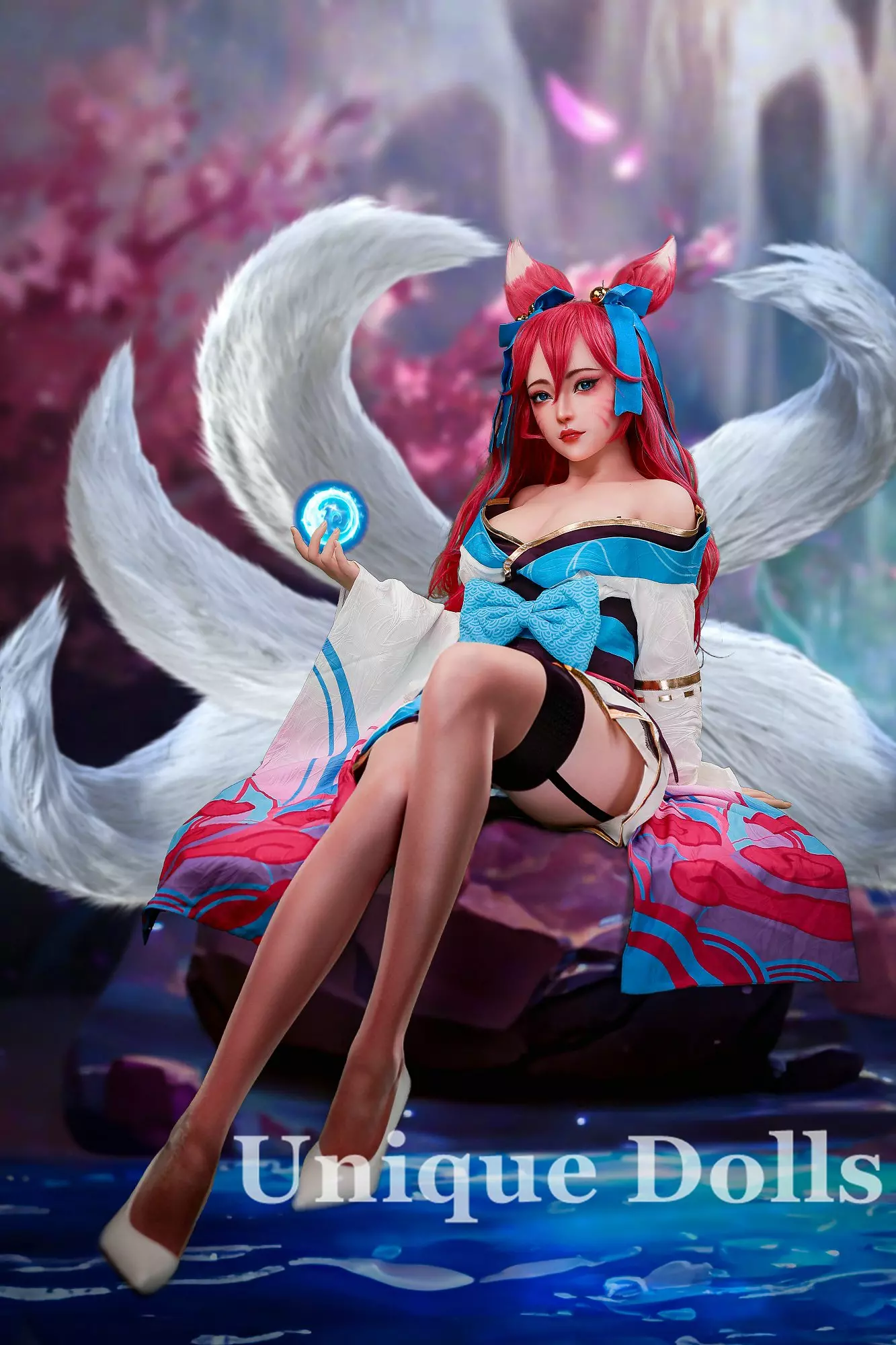 JY Doll 163cm full silicone doll E cup boobs Ahri