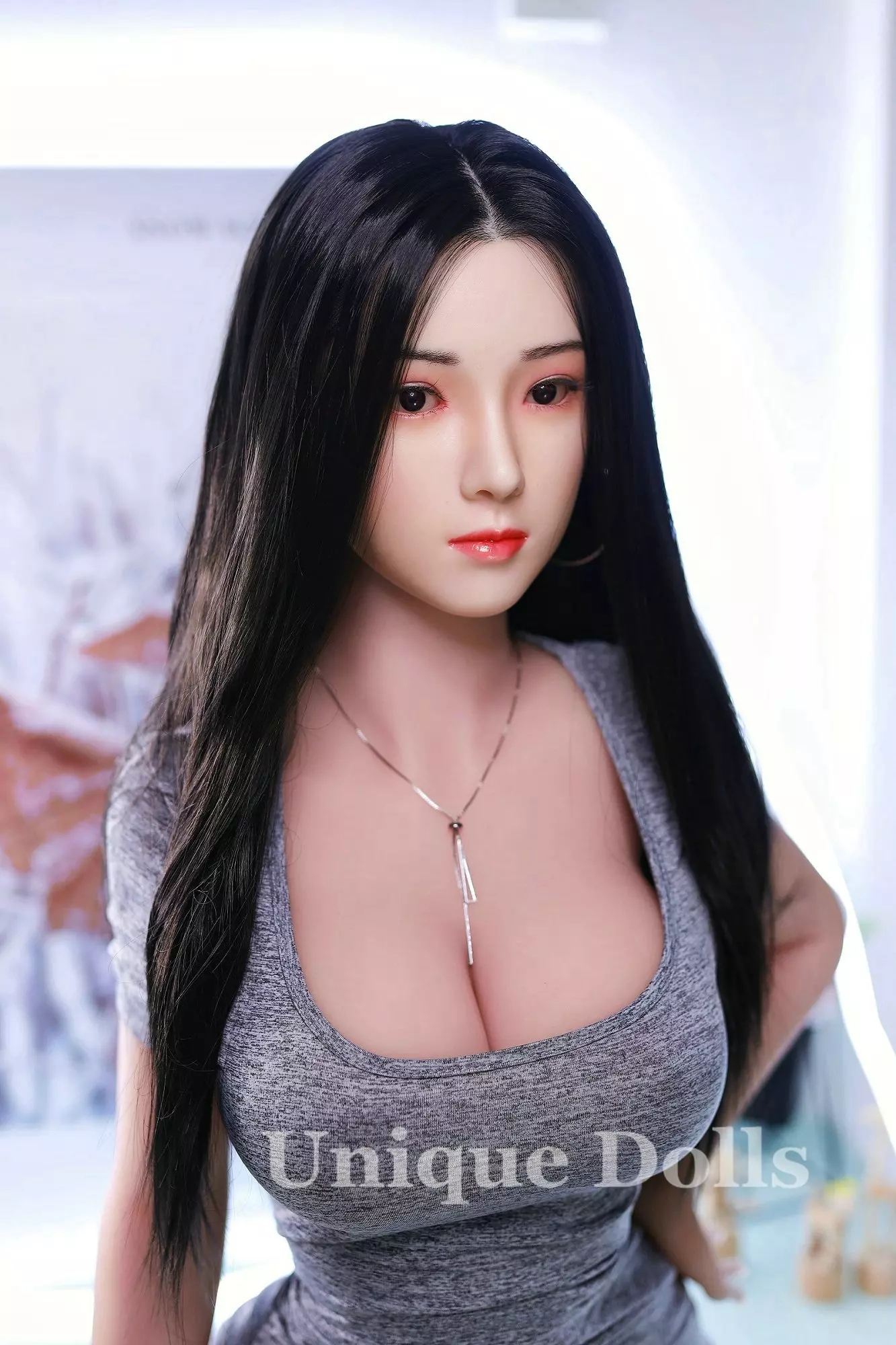 JY DOLL 161cm E cup Sandra love Doll with silicone head