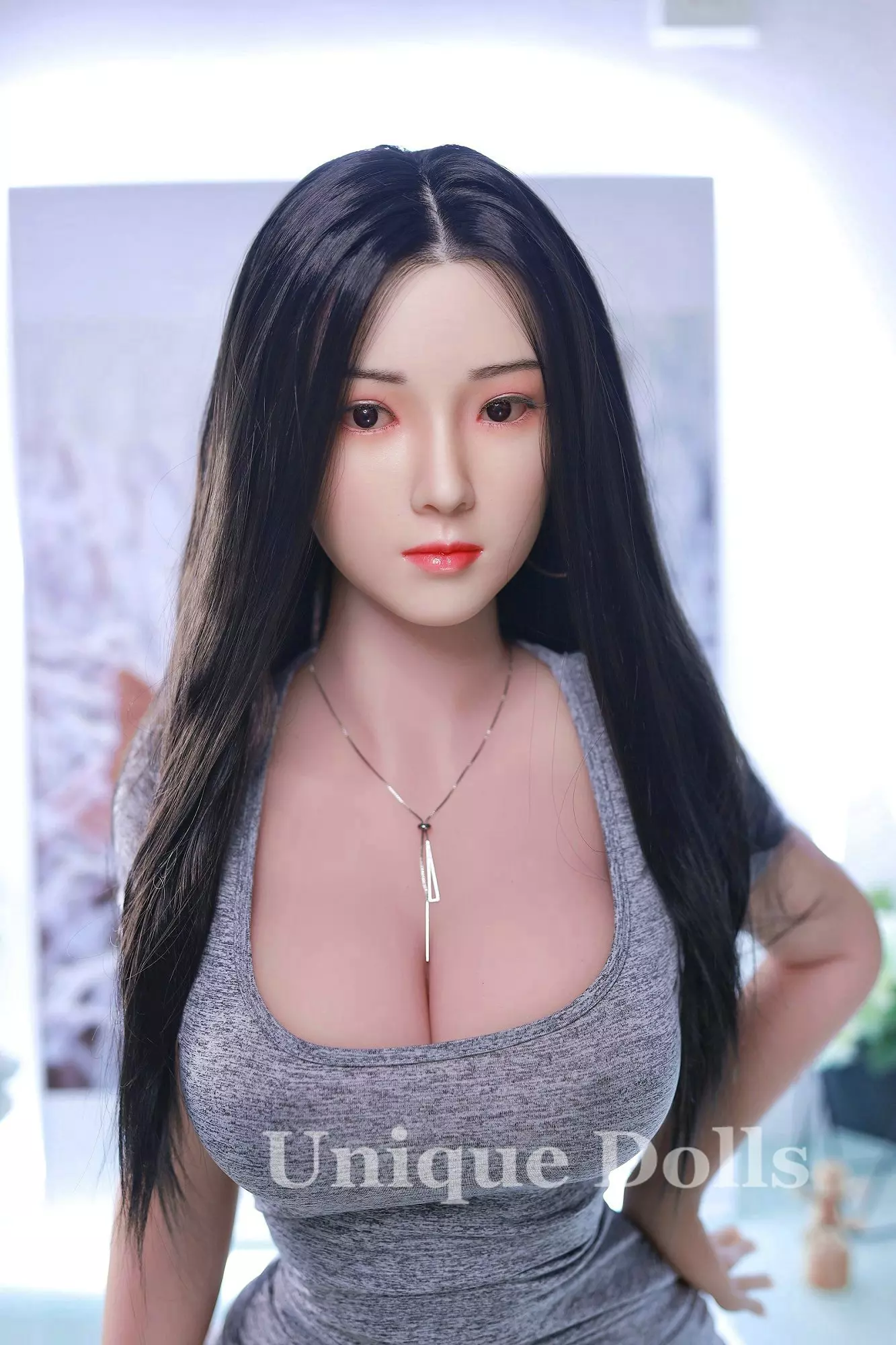 JY DOLL 161cm E cup Sandra love Doll with silicone head