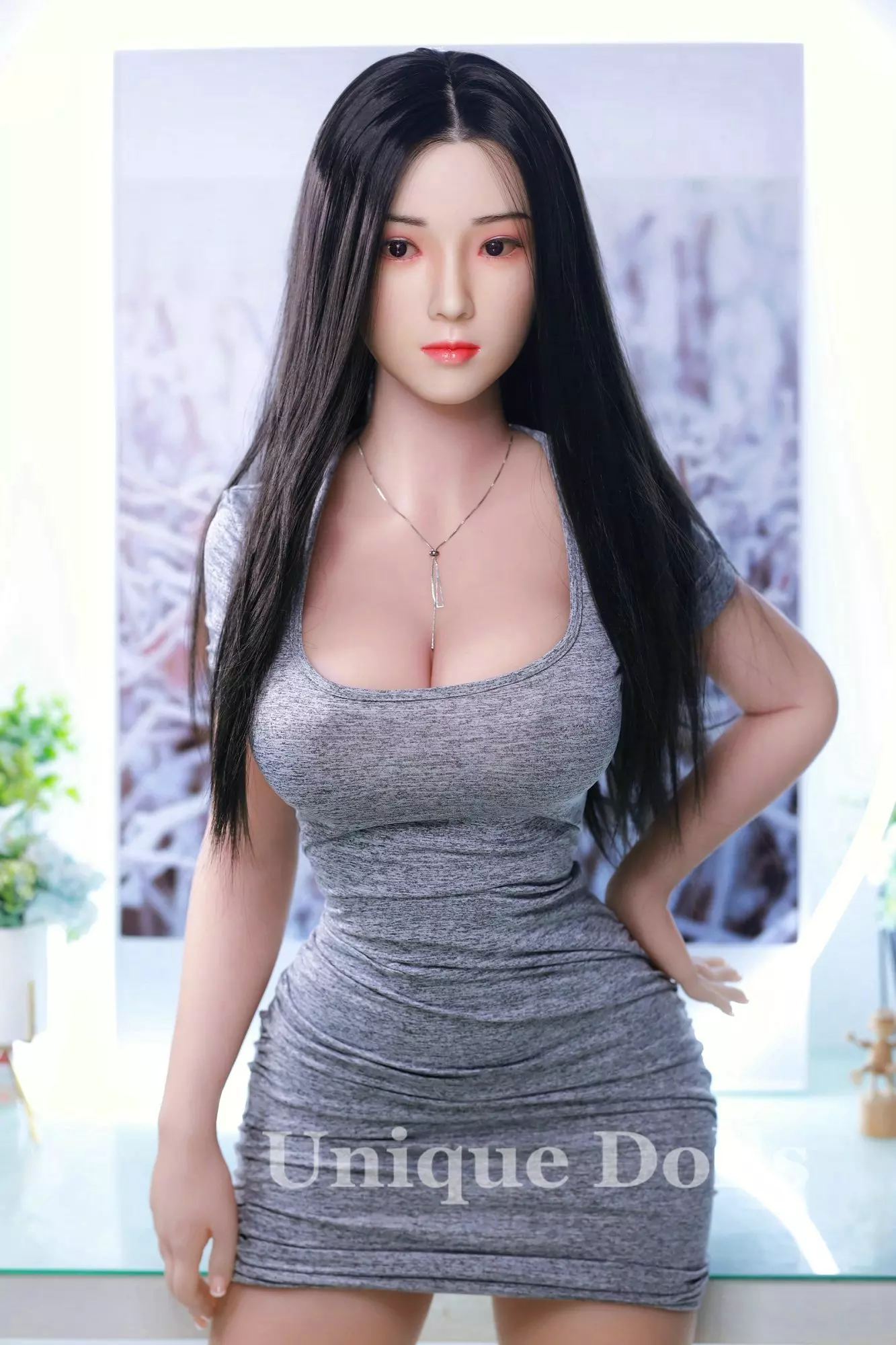 JY DOLL 161cm E cup Sandra love Doll with silicone head