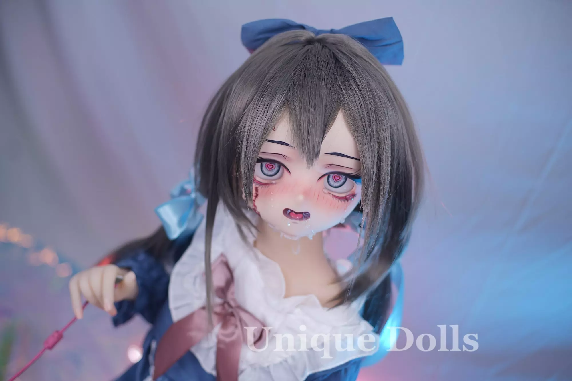 123cm B cup anime sex doll with vinyl head TPE body Cutie