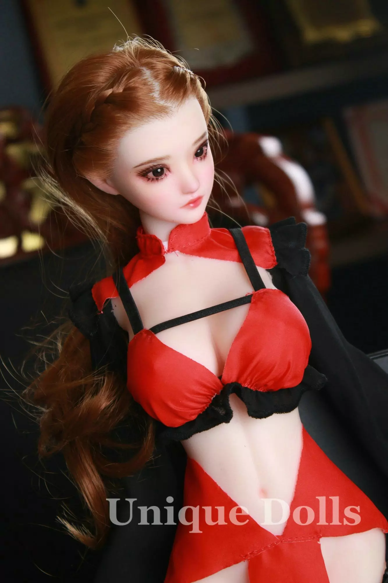 JY DOLL 60cm silicone sex doll Strawberry with implanted hair