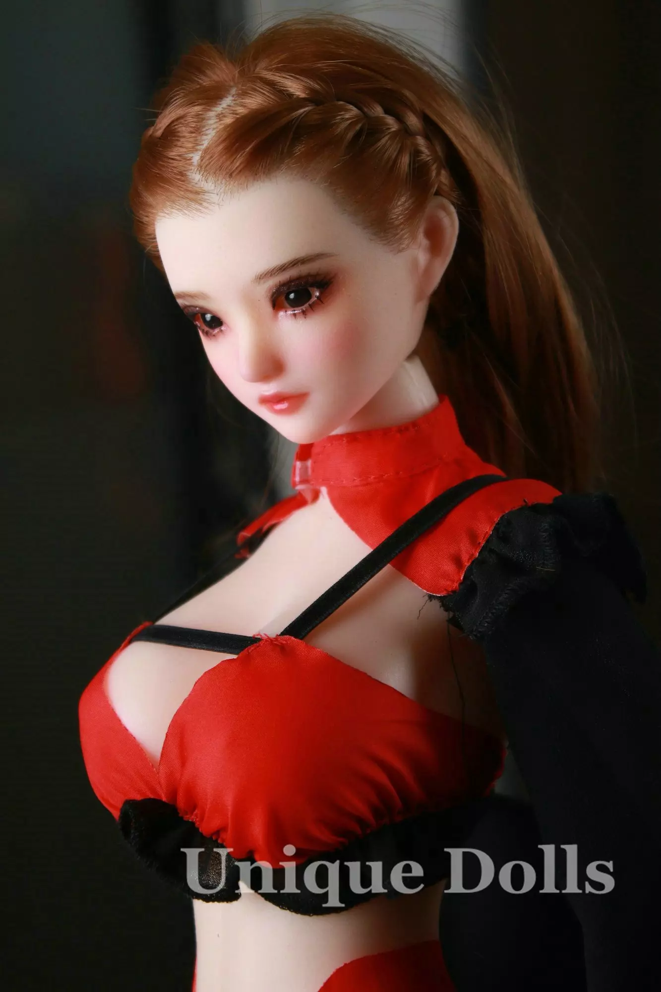 JY DOLL 60cm silicone sex doll Strawberry with implanted hair