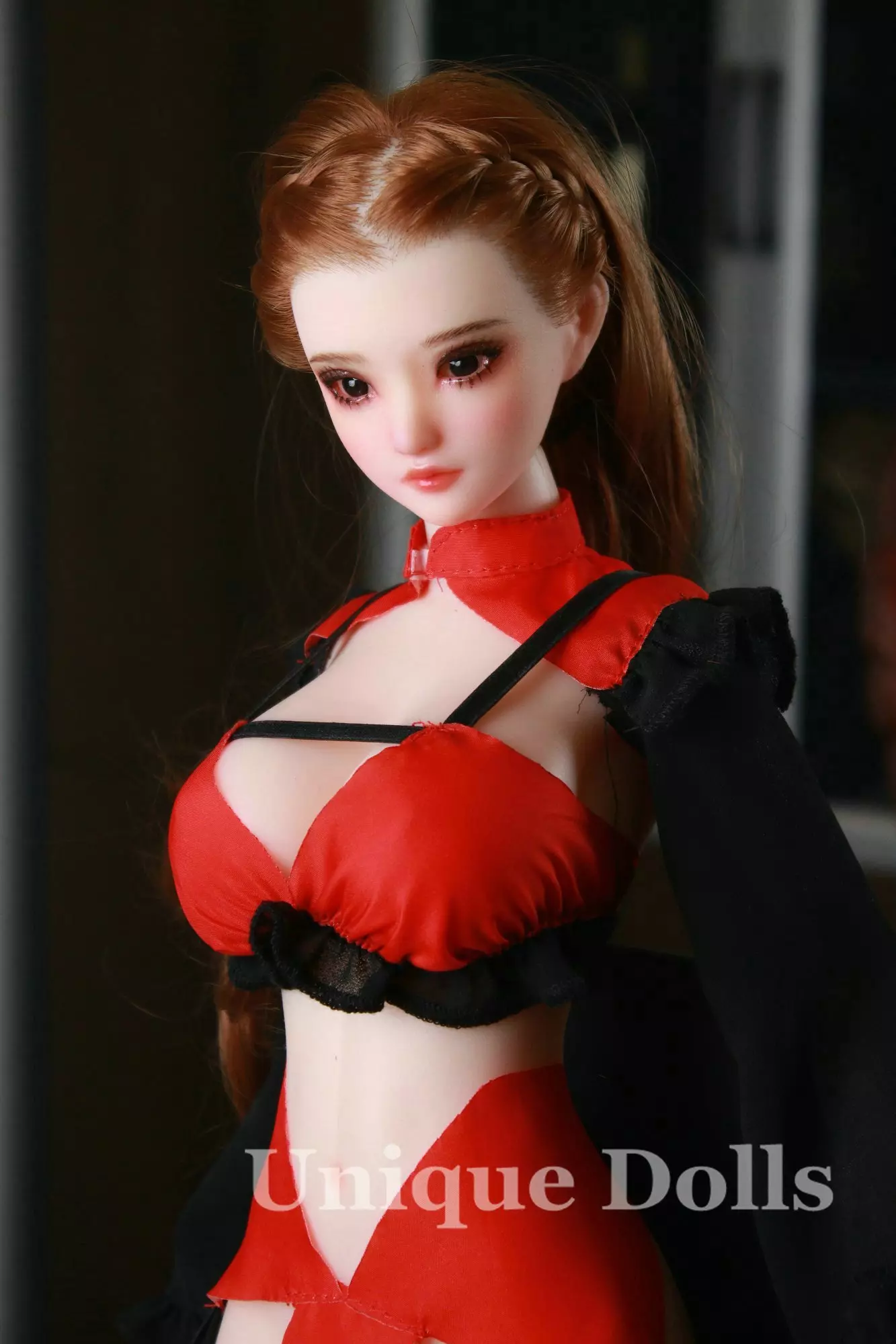 JY DOLL 60cm silicone sex doll Strawberry with implanted hair