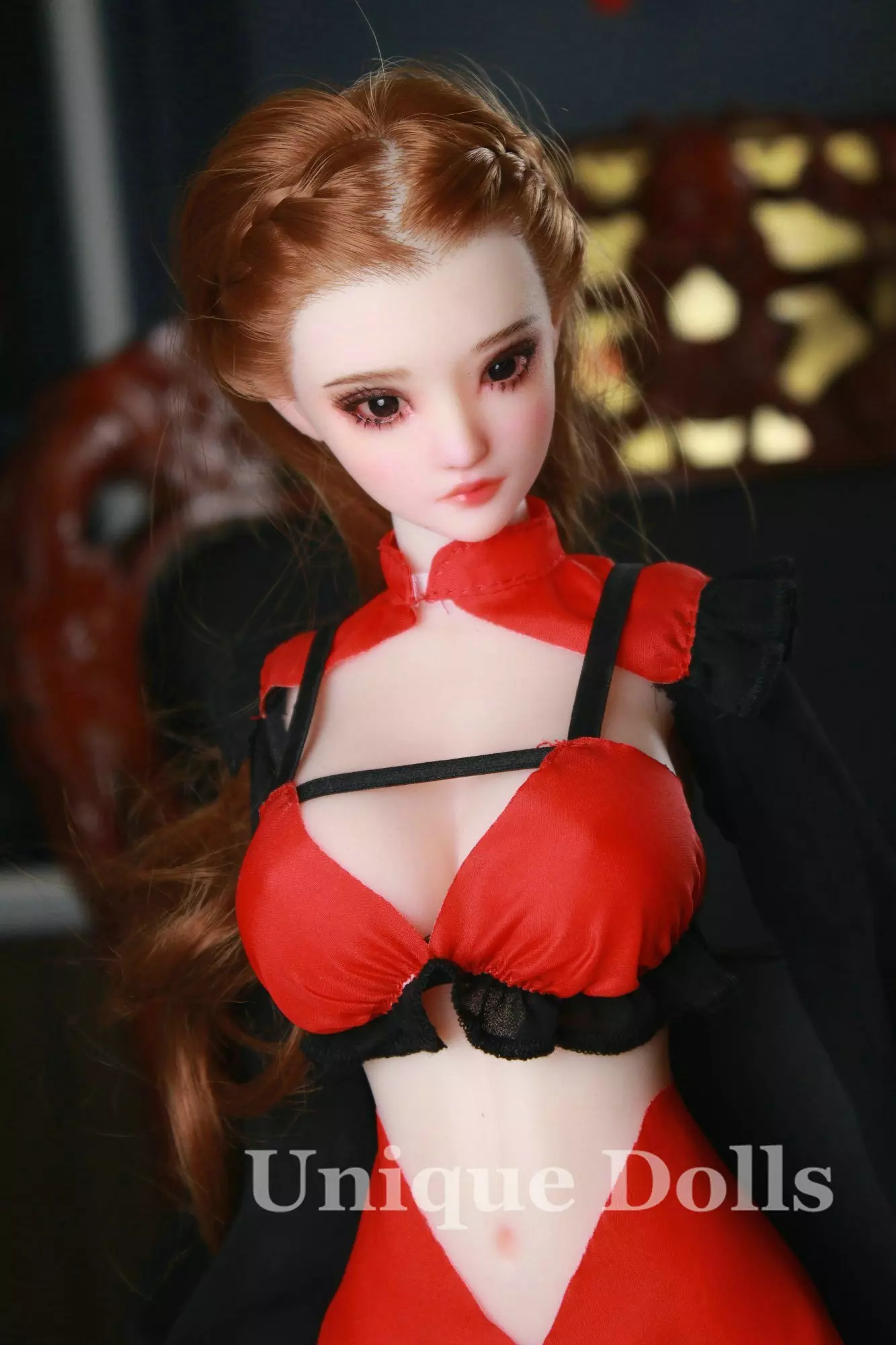 JY DOLL 60cm silicone sex doll Strawberry with implanted hair