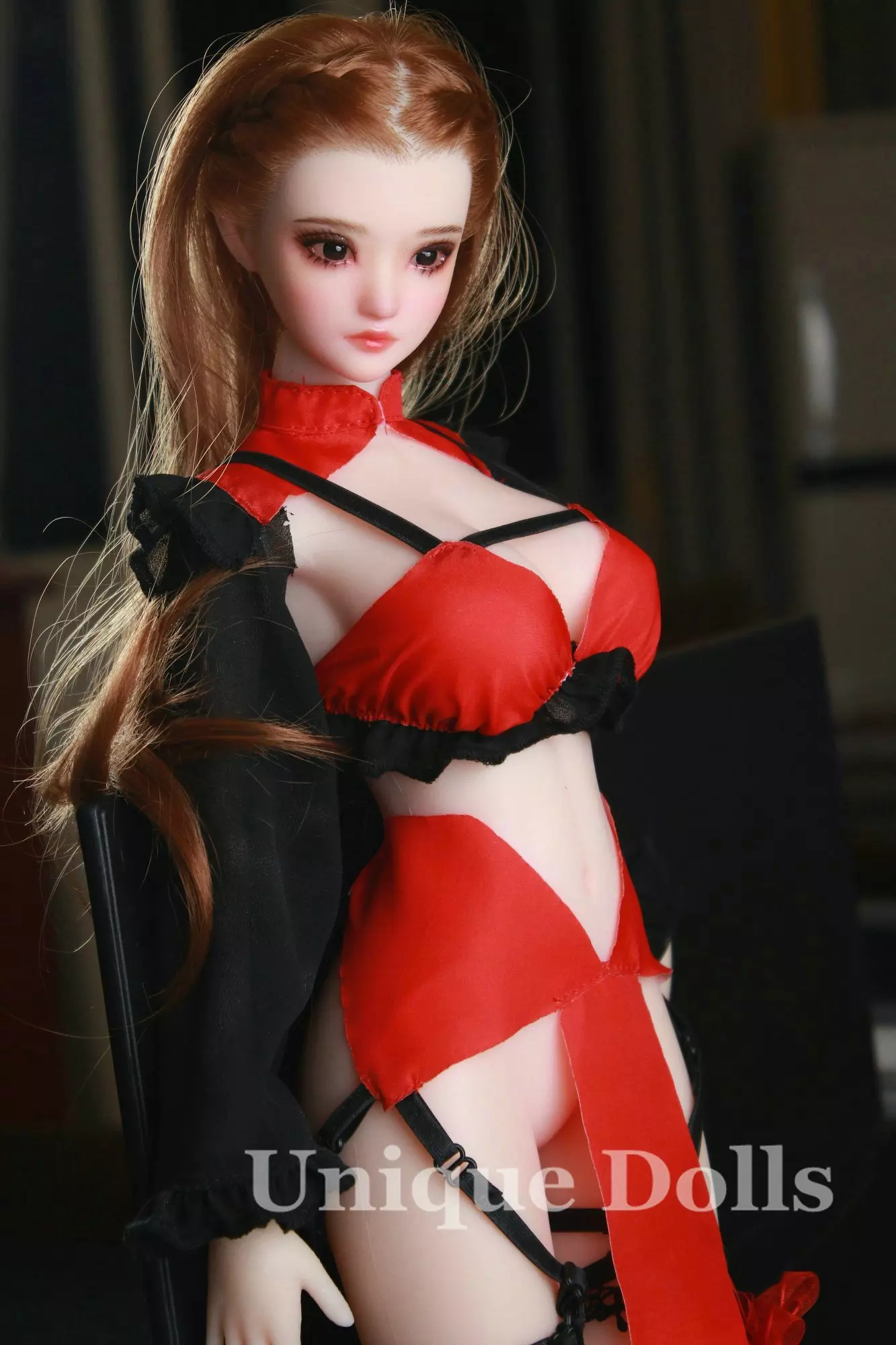 JY DOLL 60cm silicone sex doll Strawberry with implanted hair