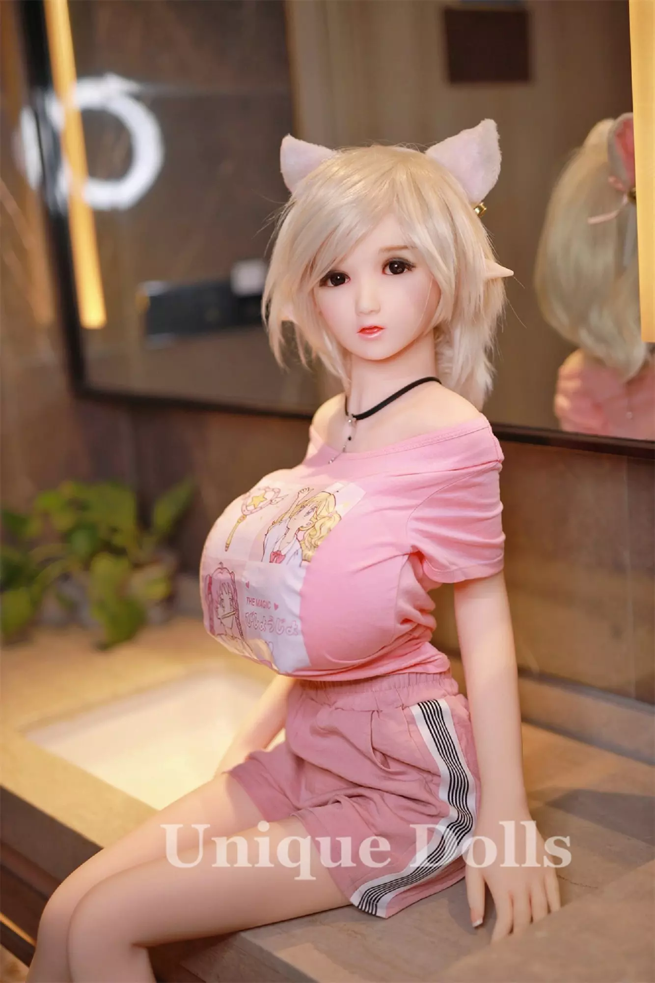 JY Doll TPE sex doll 130cm ELF Ears Kimi