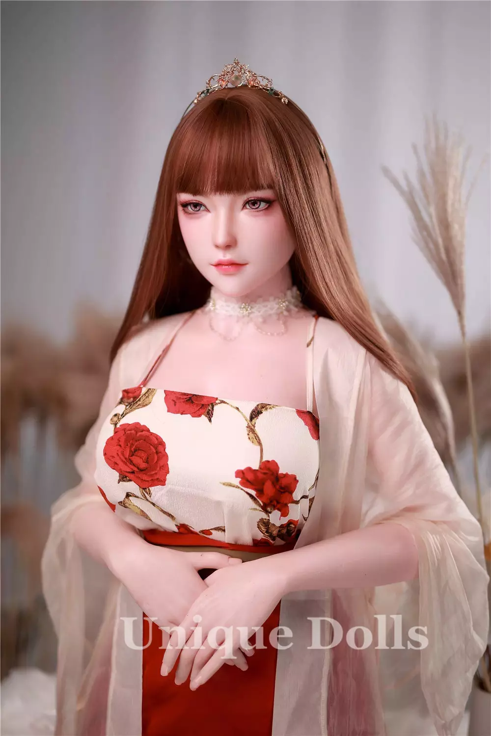 JY Doll 163cm full silicone big boobs real love doll Peach