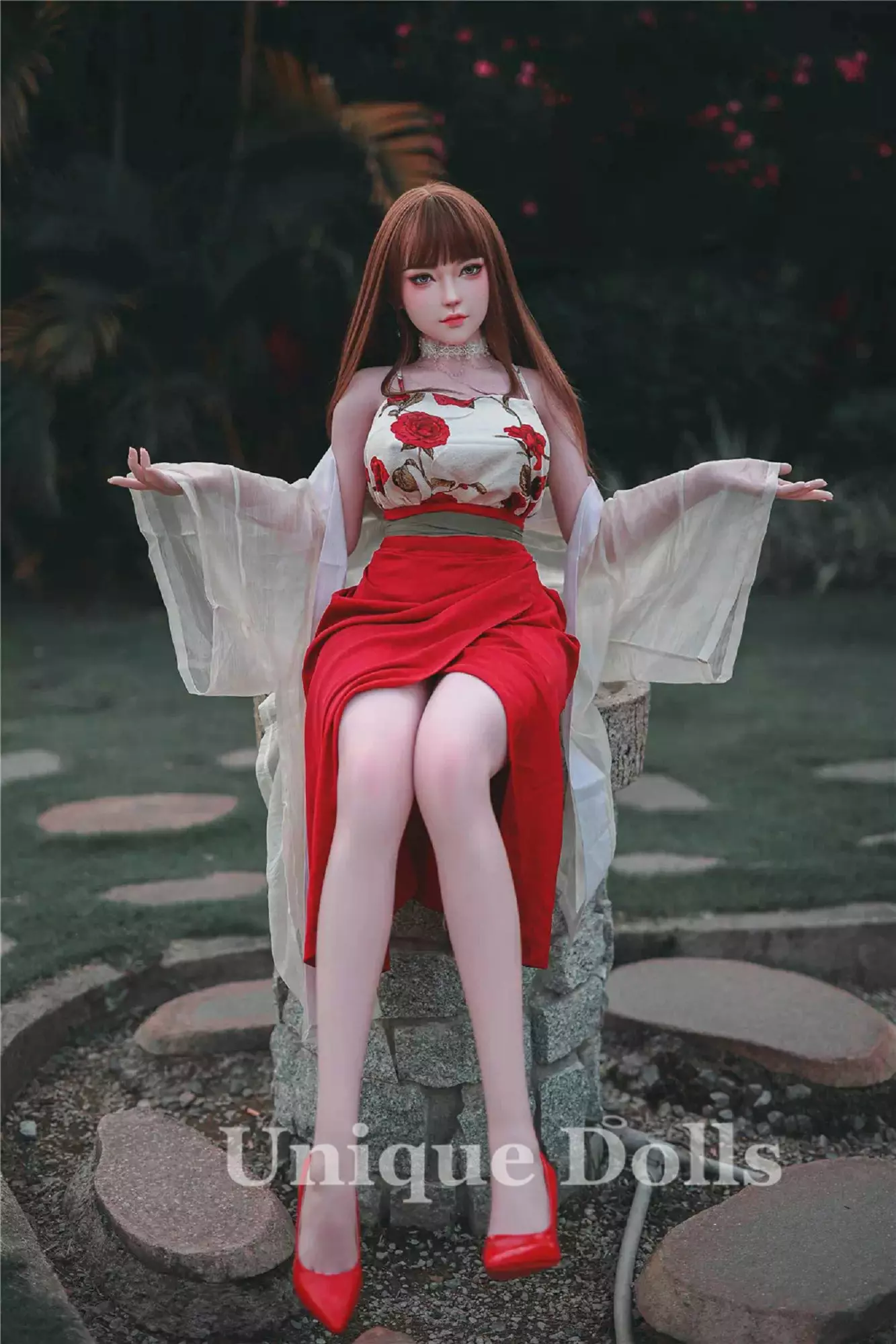 JY Doll 163cm full silicone big boobs real love doll Peach